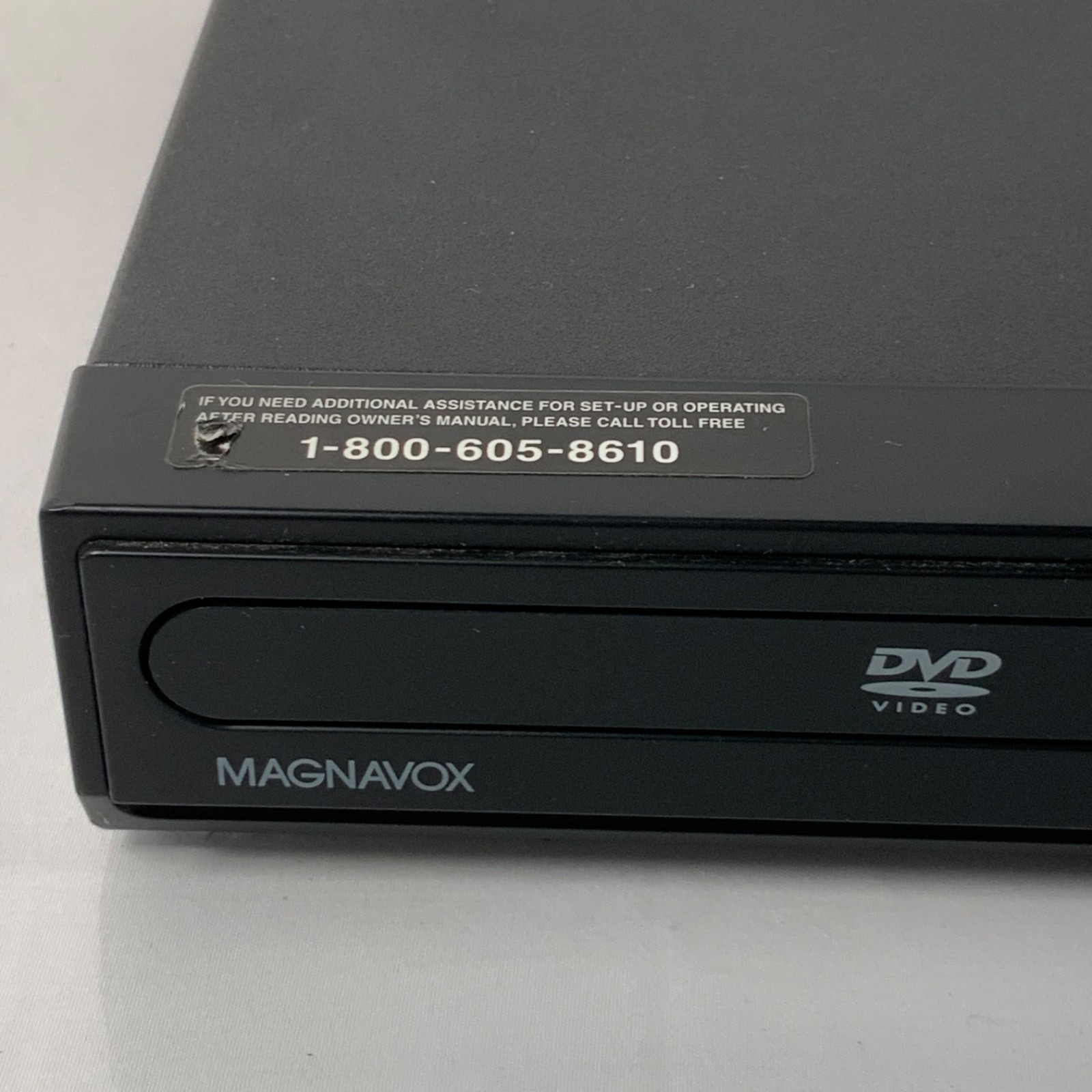 Magnavox DP100MW8B DVD Player Progressive Scan Dolby Digital 2008 No Remote - Image 3
