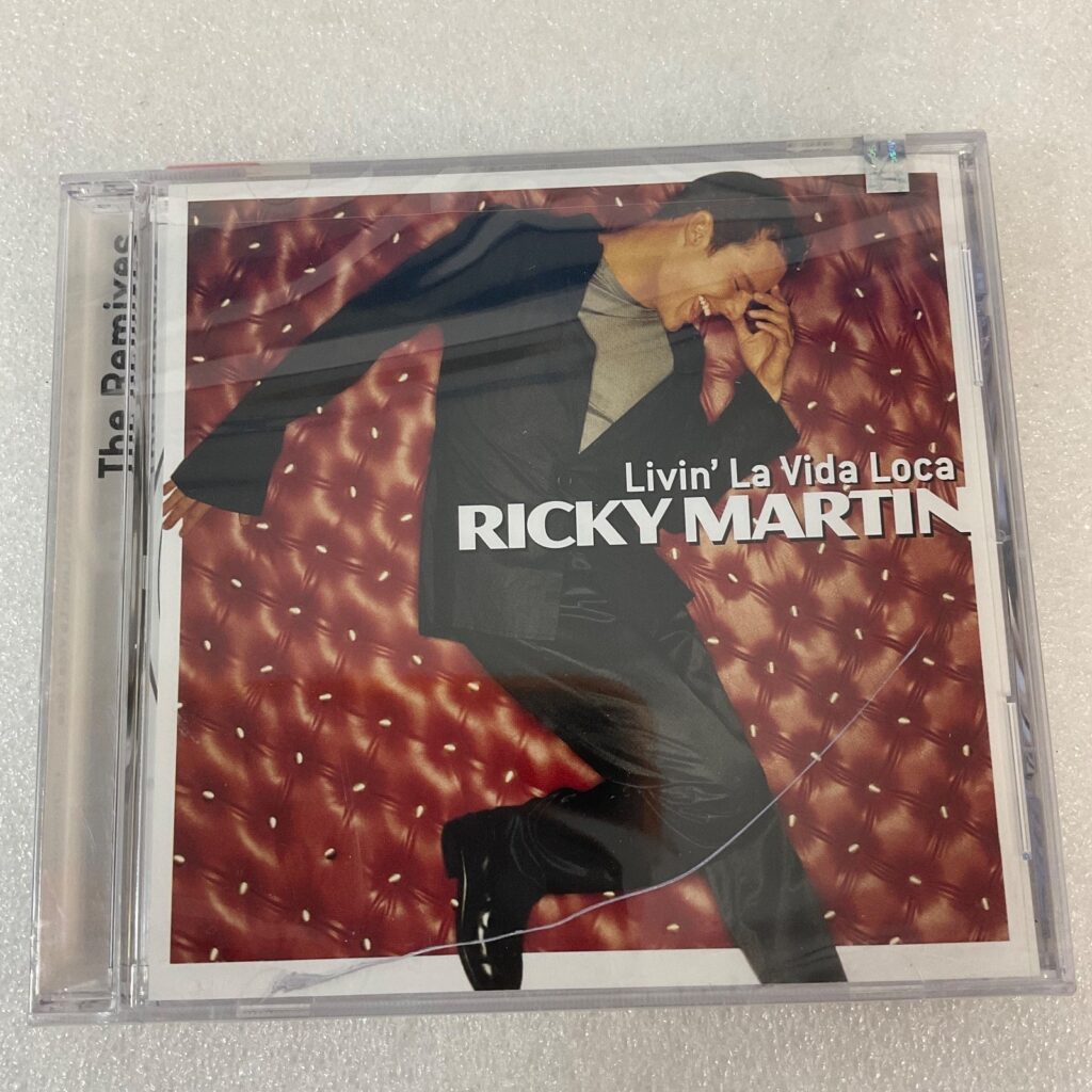 Ricky Martin Livin’ La Vida Loca CD Single The Remixes Sealed Crack in Case - Image 1