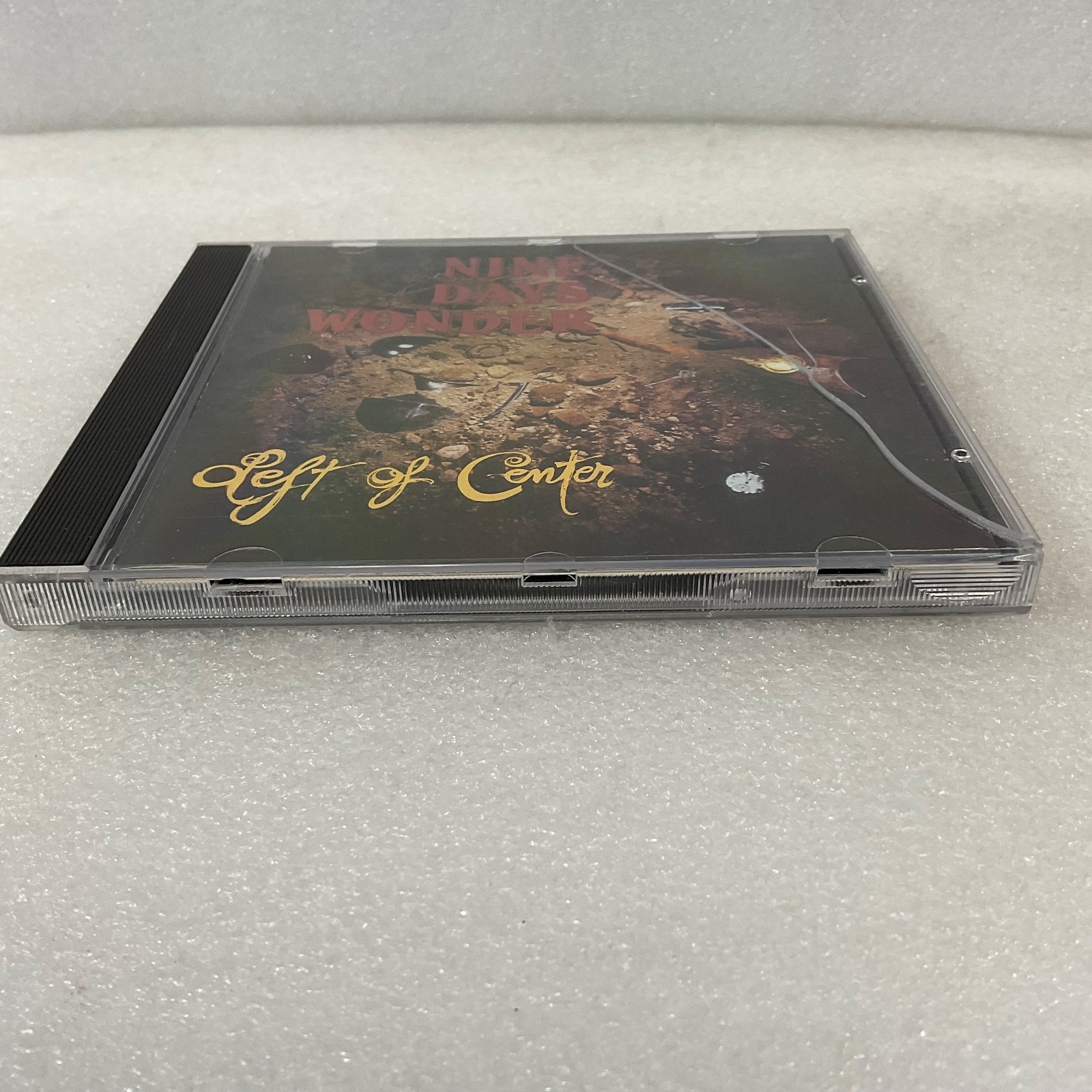 Nine Days Wonder Left of Center CD Rare Cover Art Earth Pig Records 1990 - Image 4