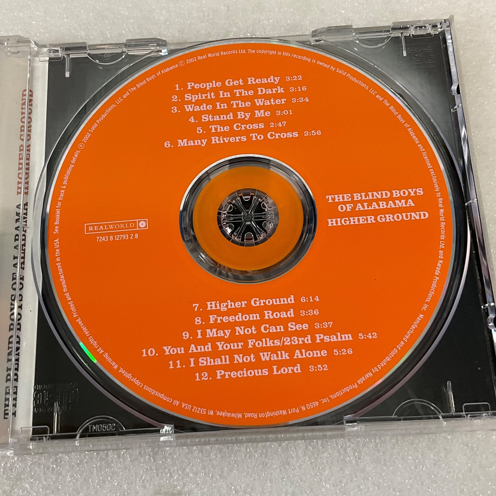 The Blind Boys of Alabama Higher Ground CD Real World 2002 Gospel Soul - Image 15