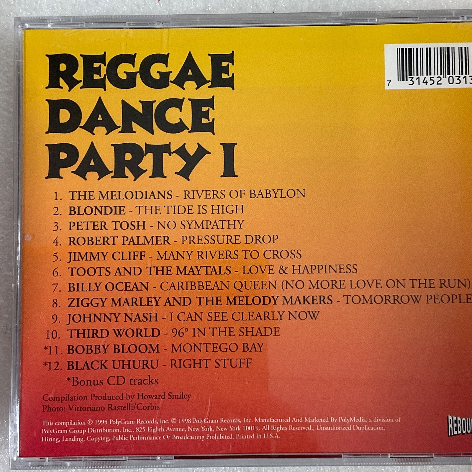 Reggae Dance Party I CD Compilation Blondie Jimmy Cliff Ziggy Marley - Image 10