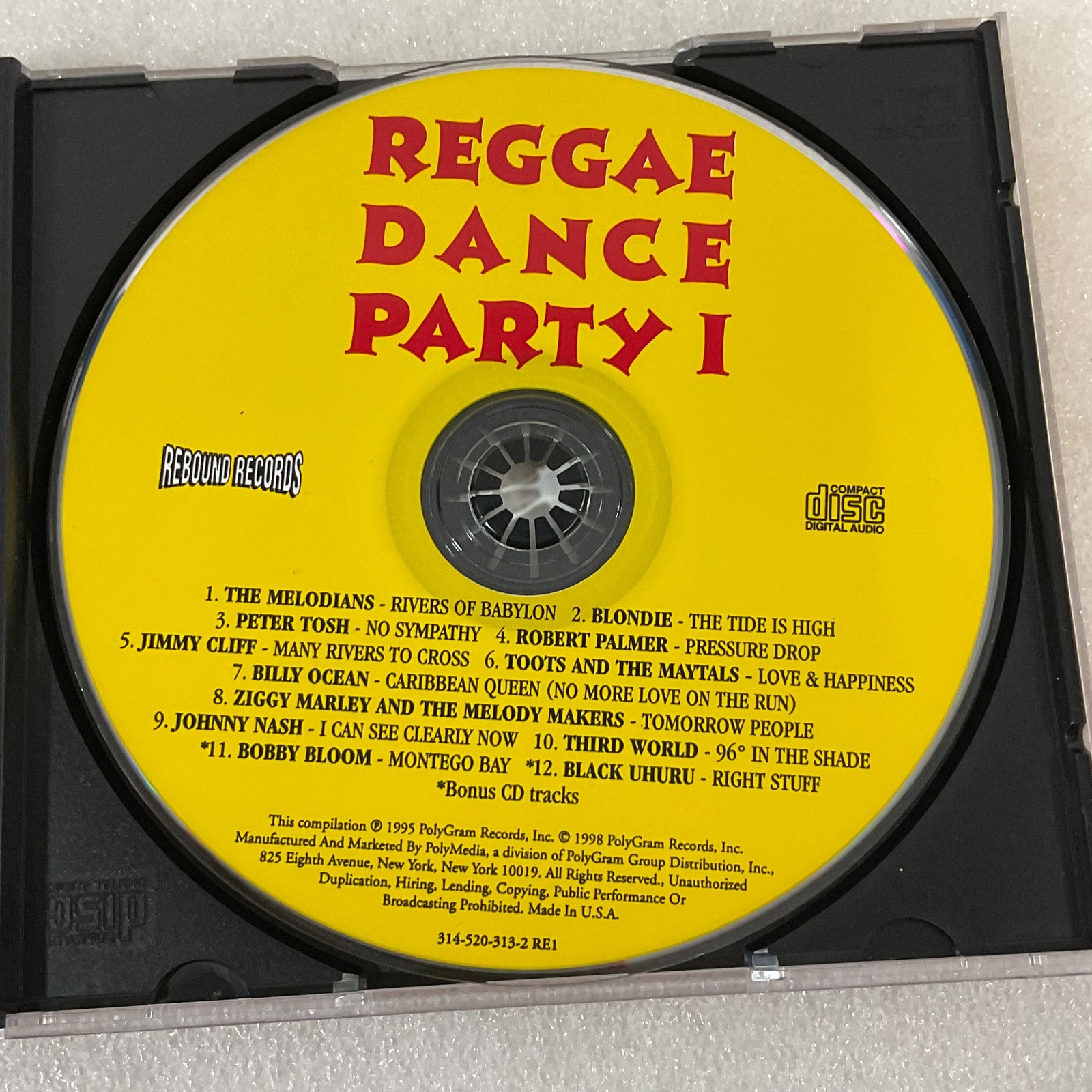 Reggae Dance Party I CD Compilation Blondie Jimmy Cliff Ziggy Marley - Image 11