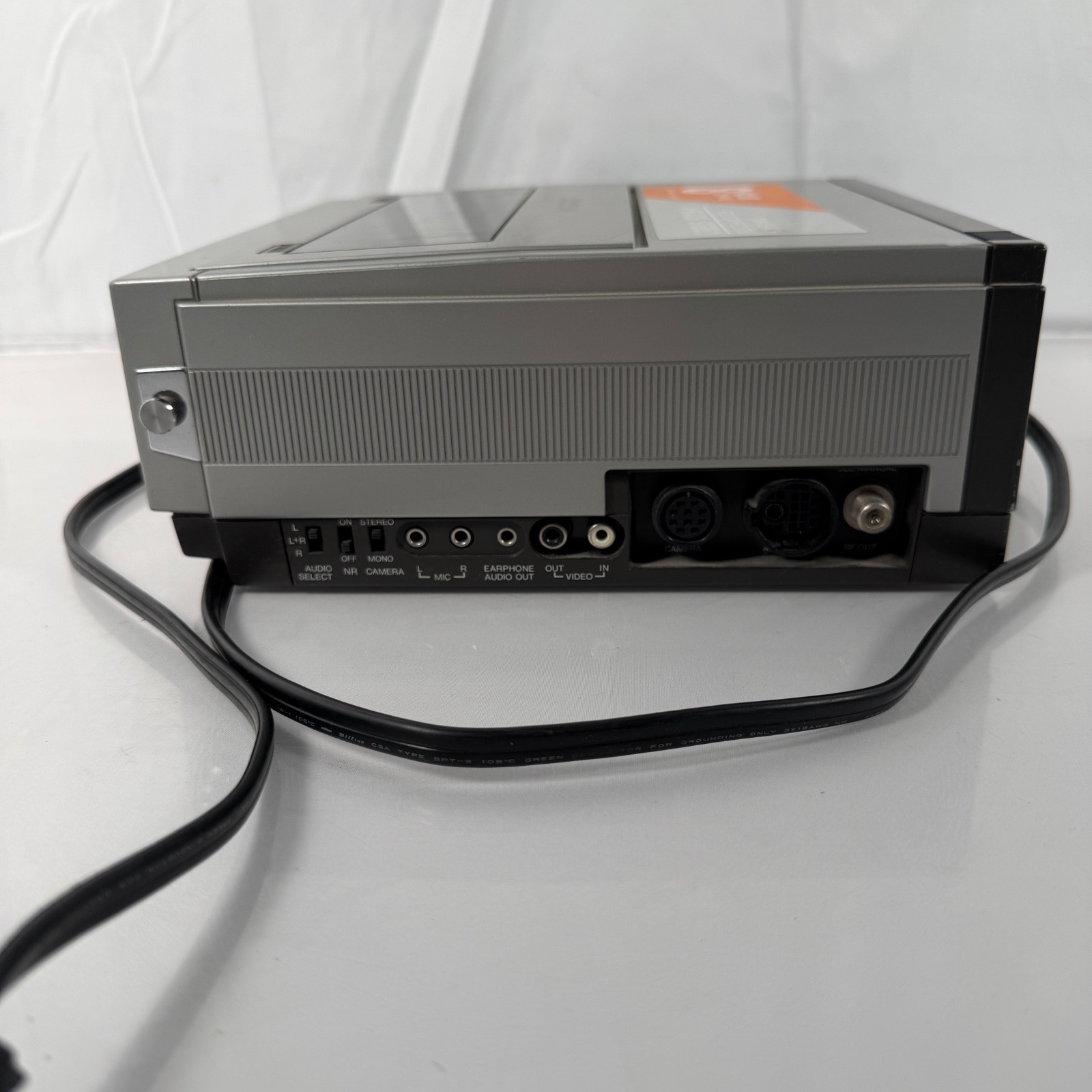 Panasonic PV-6000 Portable VHS VCR 4 Head Stereo NV-B59 Adapter Parts Repair - Image 4