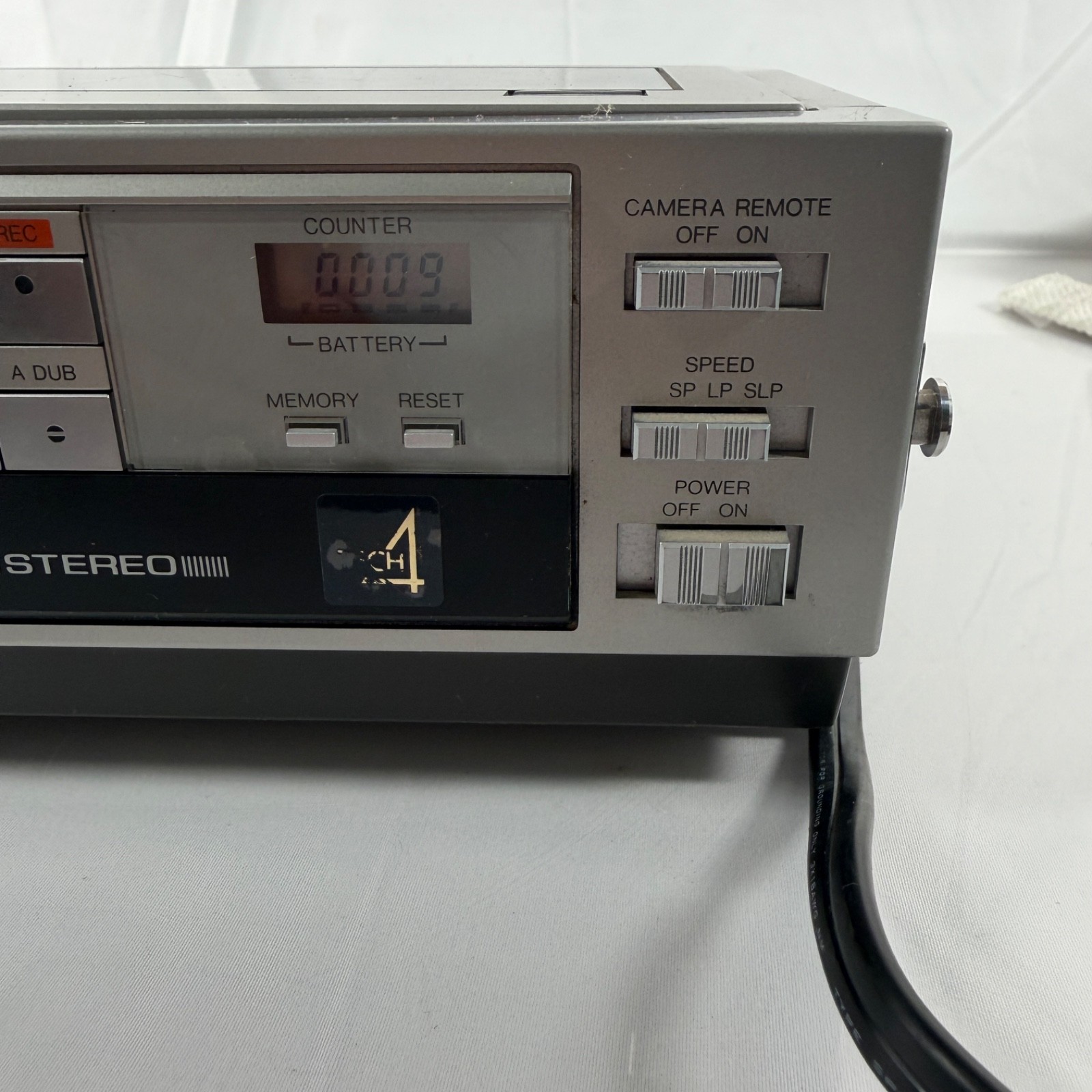 Panasonic PV-6000 Portable VHS VCR 4 Head Stereo NV-B59 Adapter Parts Repair - Image 9