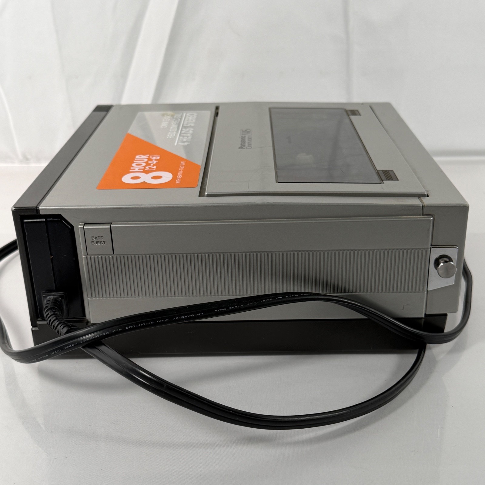 Panasonic PV-6000 Portable VHS VCR 4 Head Stereo NV-B59 Adapter Parts Repair - Image 7