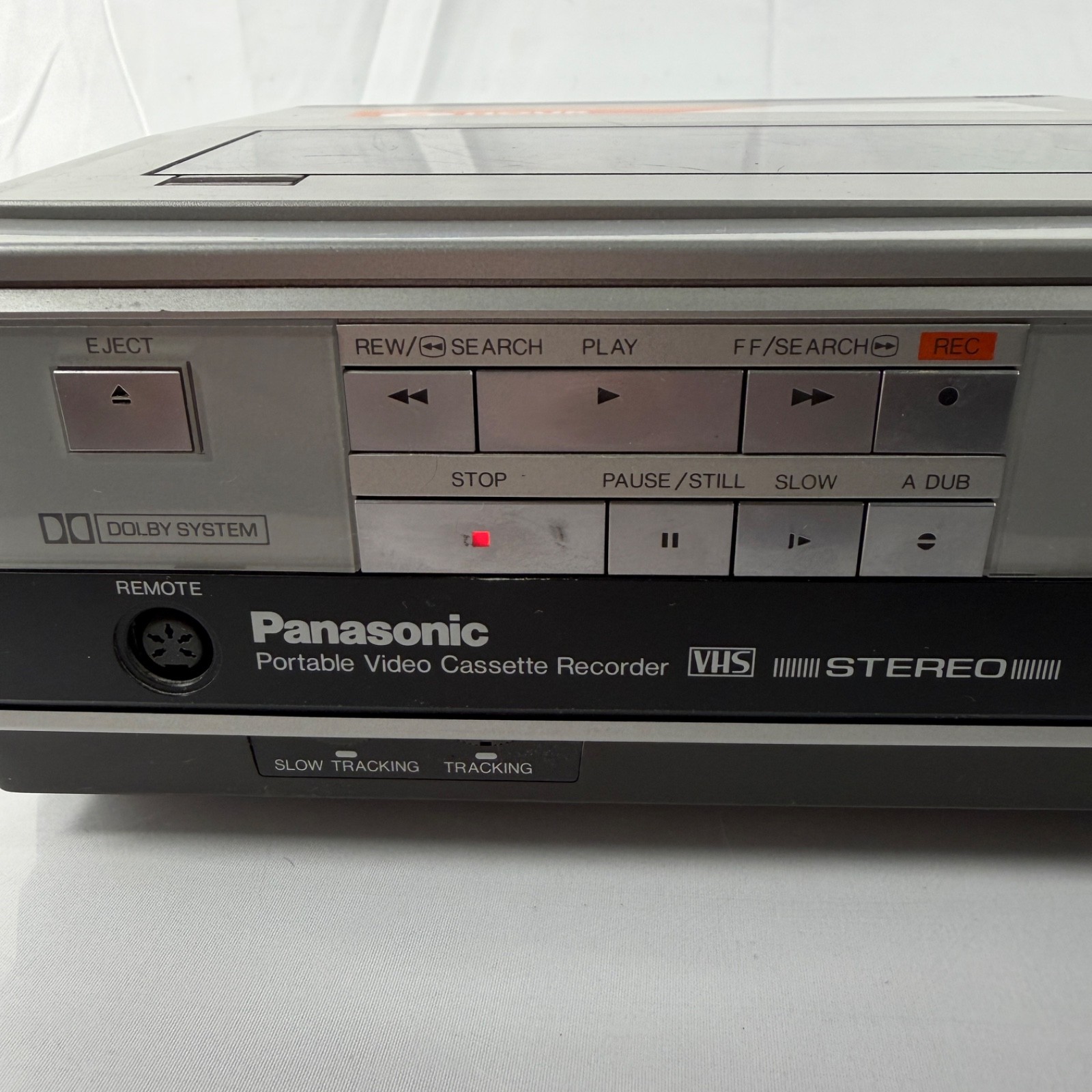 Panasonic PV-6000 Portable VHS VCR 4 Head Stereo NV-B59 Adapter Parts Repair - Image 10