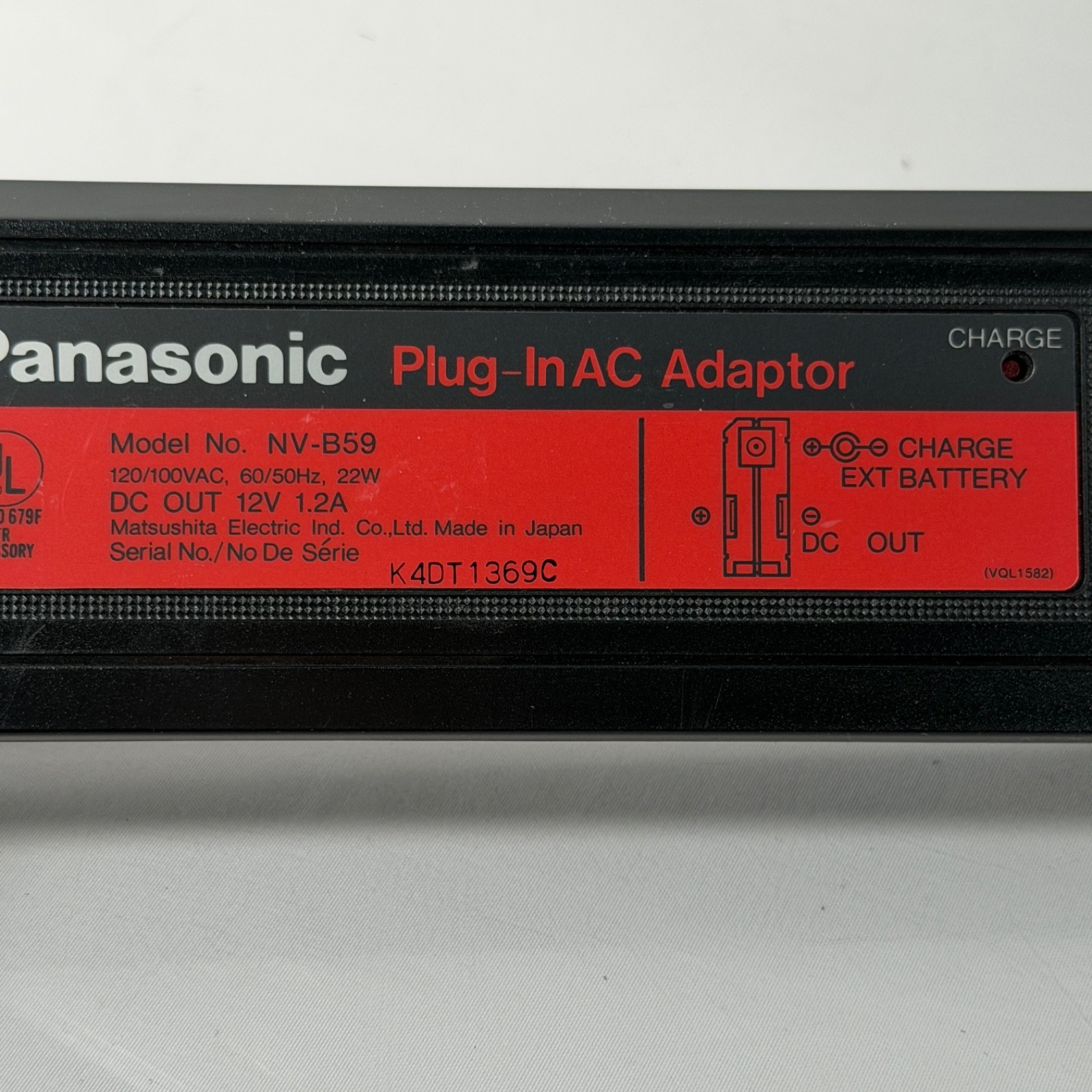 Panasonic PV-6000 Portable VHS VCR 4 Head Stereo NV-B59 Adapter Parts Repair - Image 15