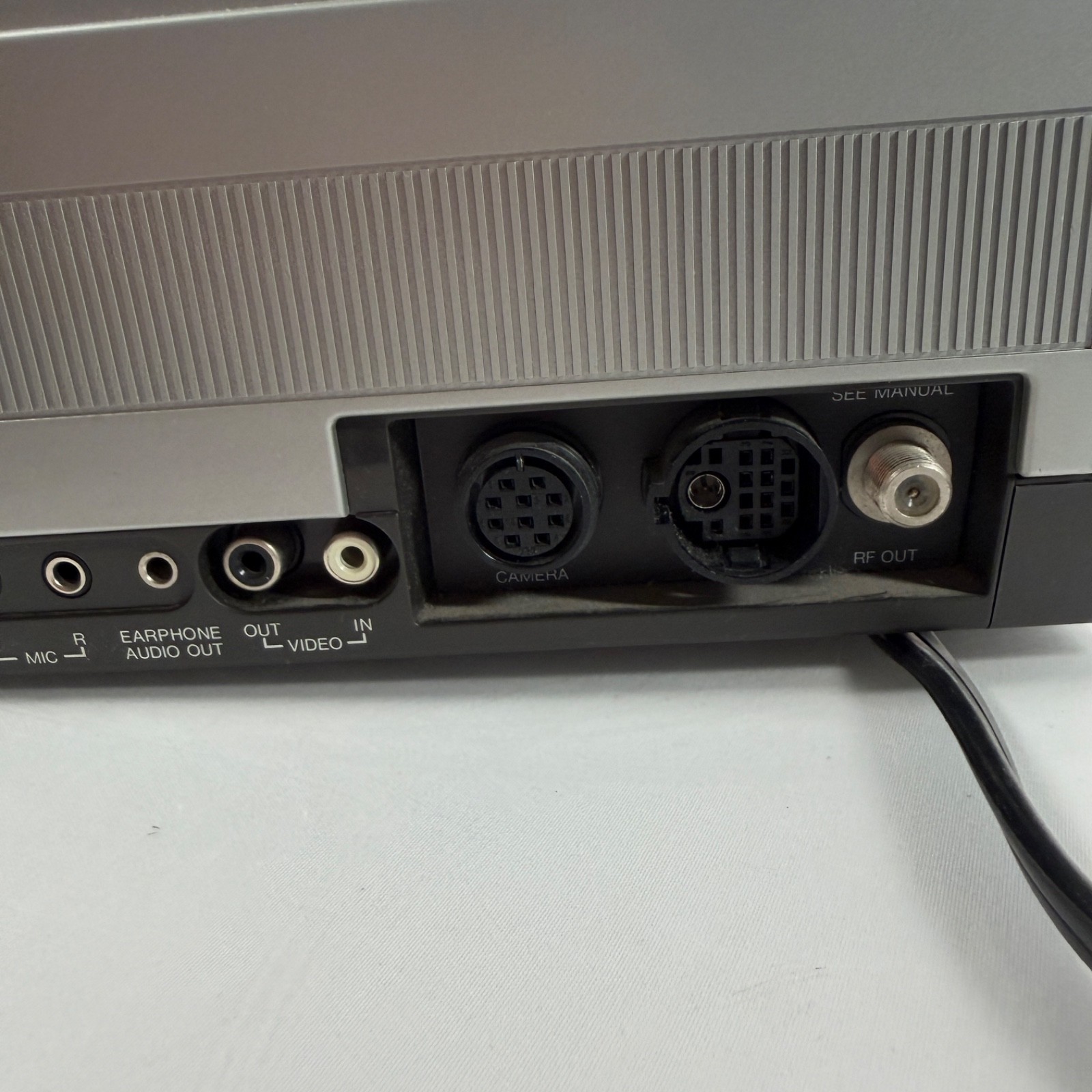 Panasonic PV-6000 Portable VHS VCR 4 Head Stereo NV-B59 Adapter Parts Repair - Image 13