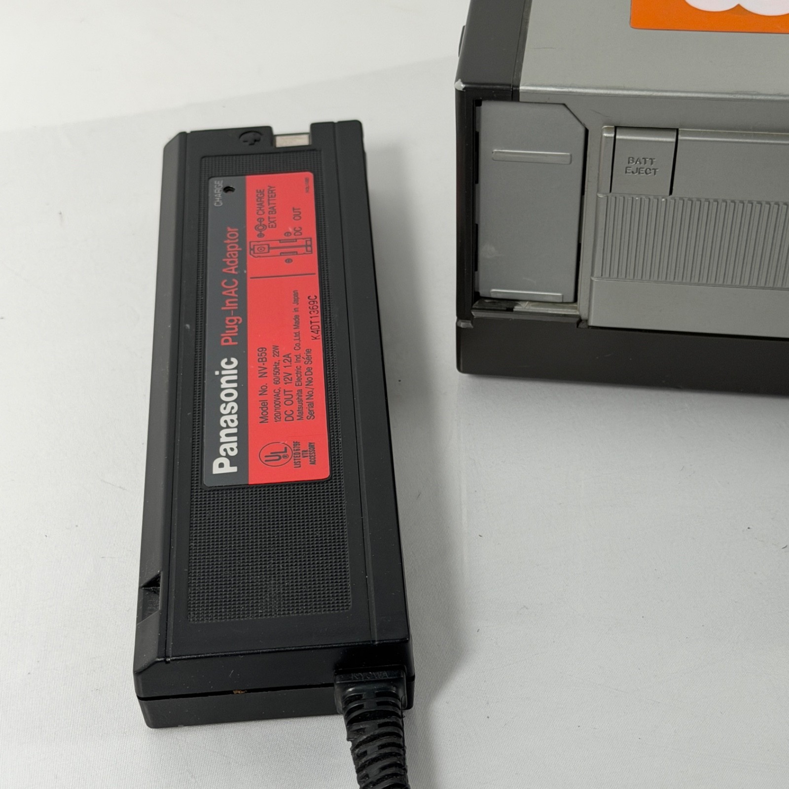 Panasonic PV-6000 Portable VHS VCR 4 Head Stereo NV-B59 Adapter Parts Repair - Image 14