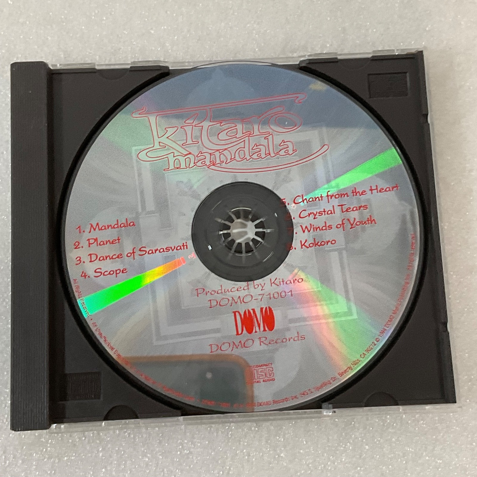 Kitaro Mandala CD 1994 Domo Records New Age Album - Image 13