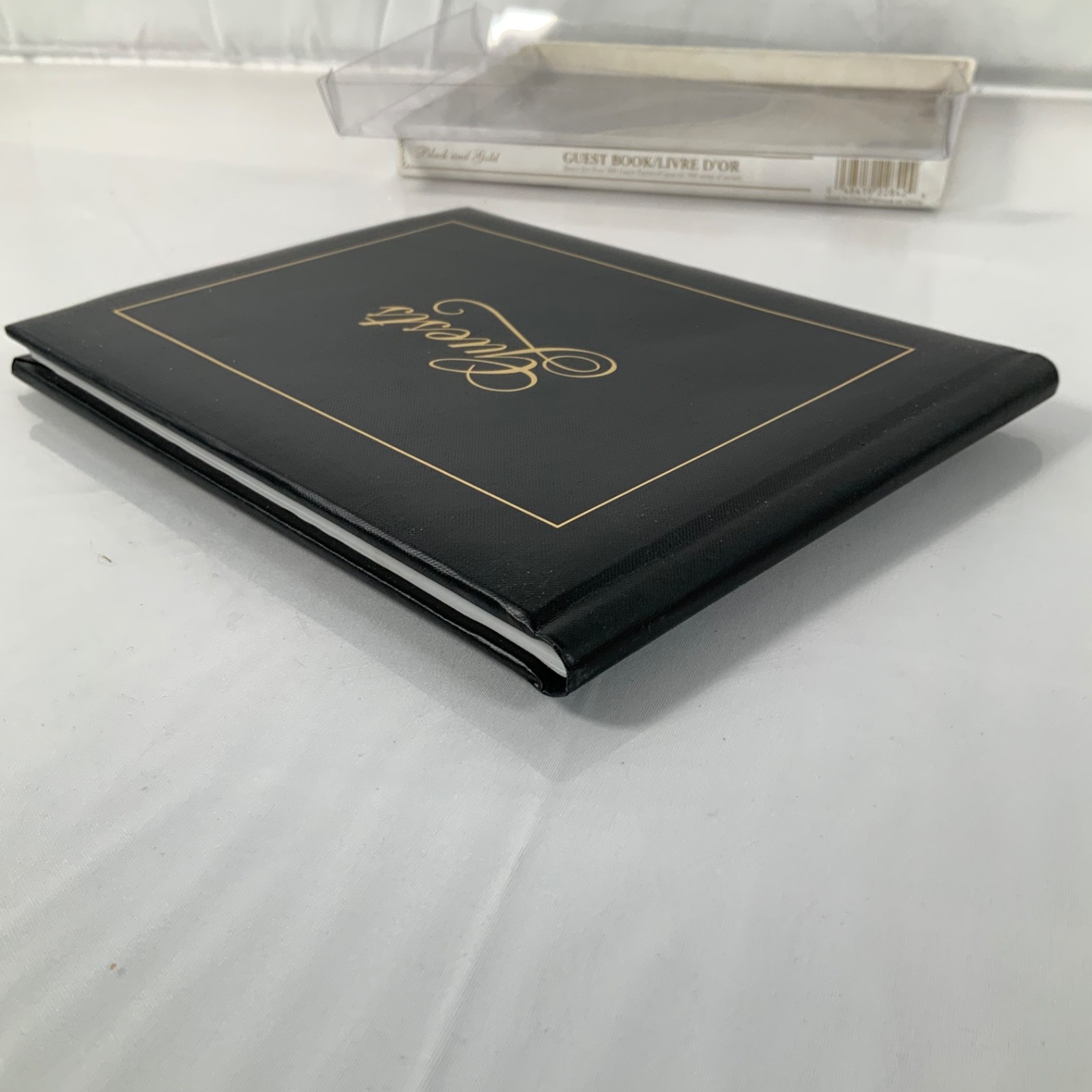 Amscan Black & Gold Guest Book 500+ Entries No. 44730 Wedding Event - Image 6