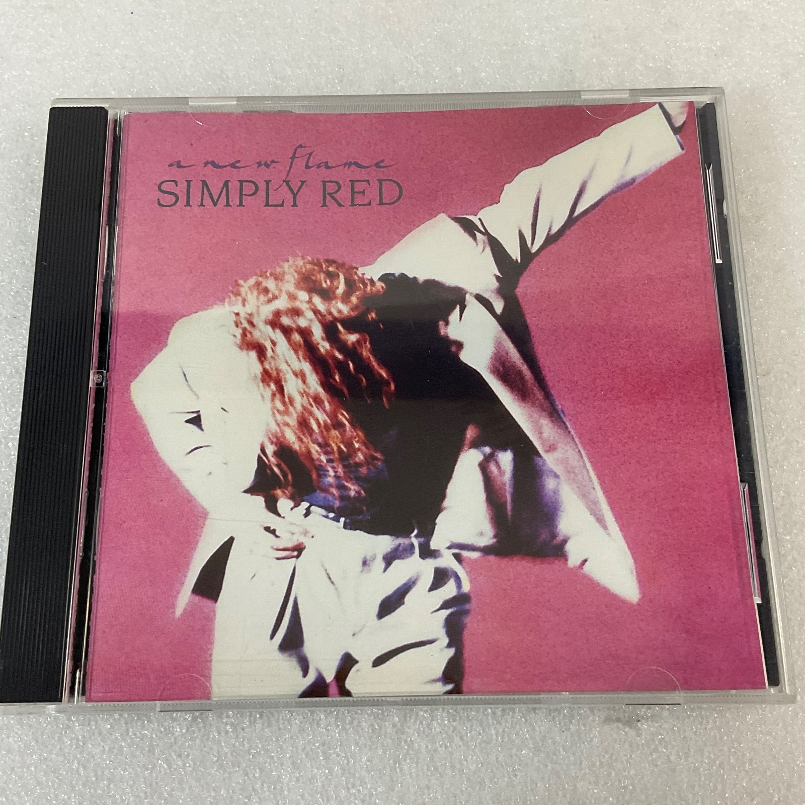 Simply Red A New Flame CD Elektra 1989 Soul Pop Album USA Pressing - Image 1