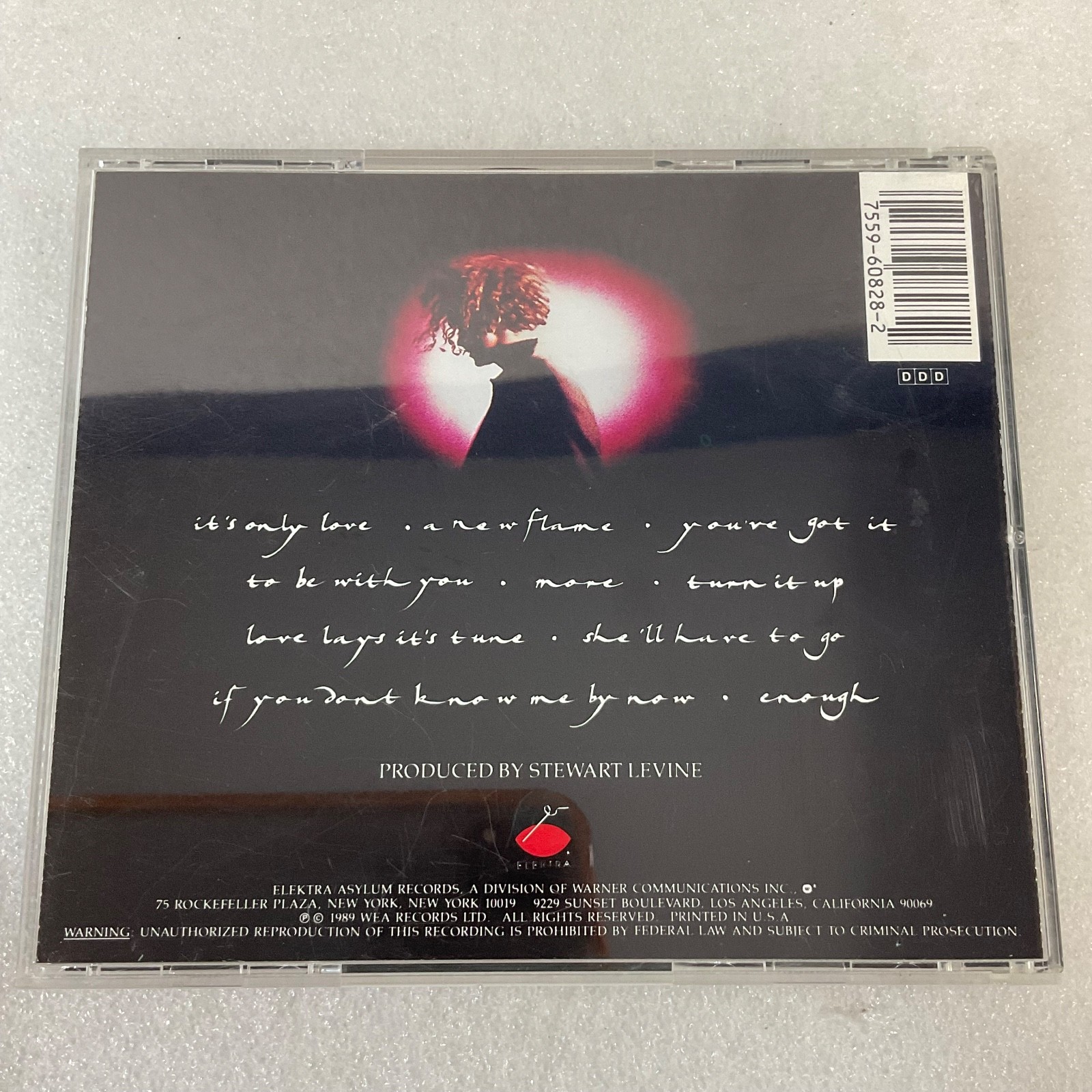 Simply Red A New Flame CD Elektra 1989 Soul Pop Album USA Pressing - Image 2