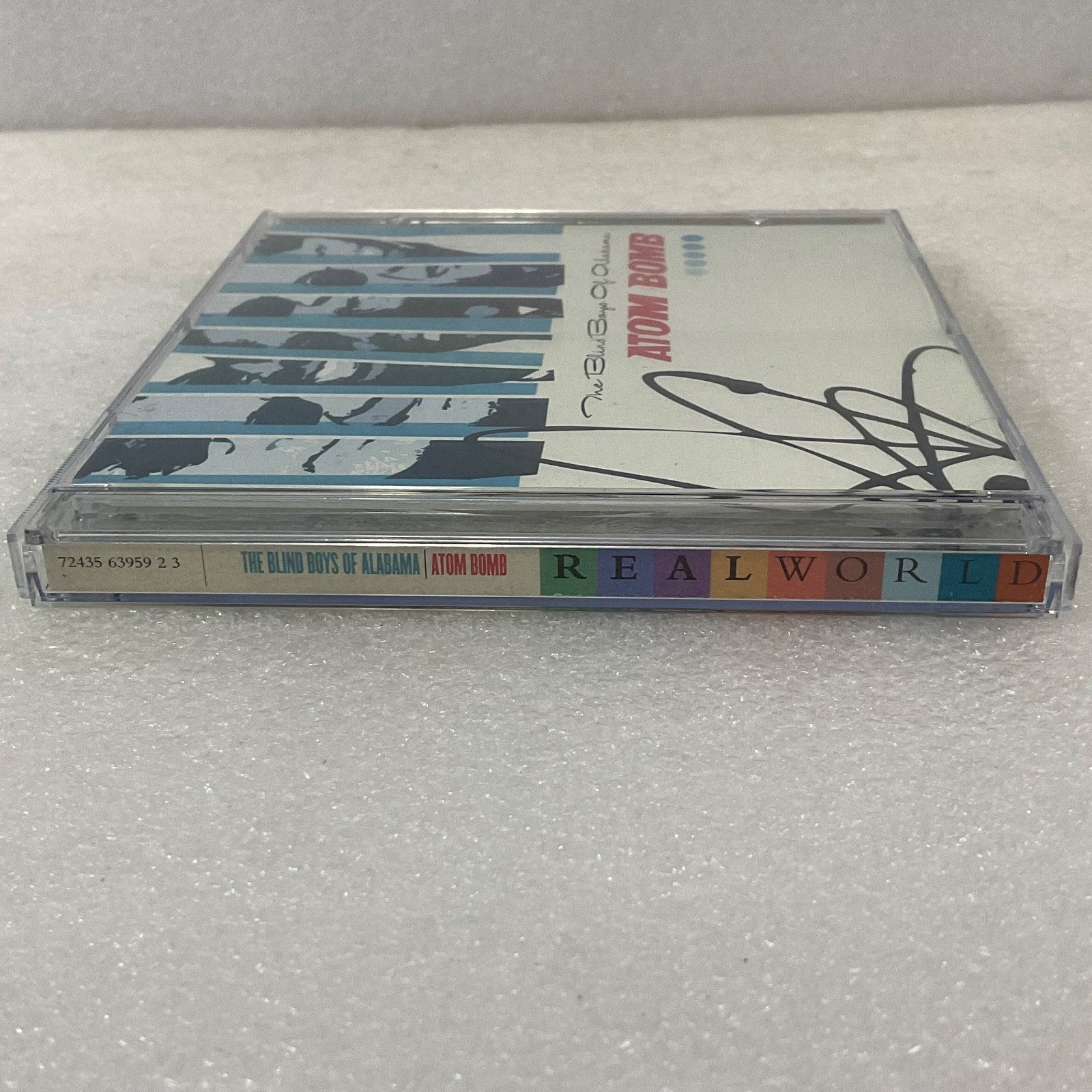 The Blind Boys of Alabama Atom Bomb CD Signed Gospel Real World Records - Image 3