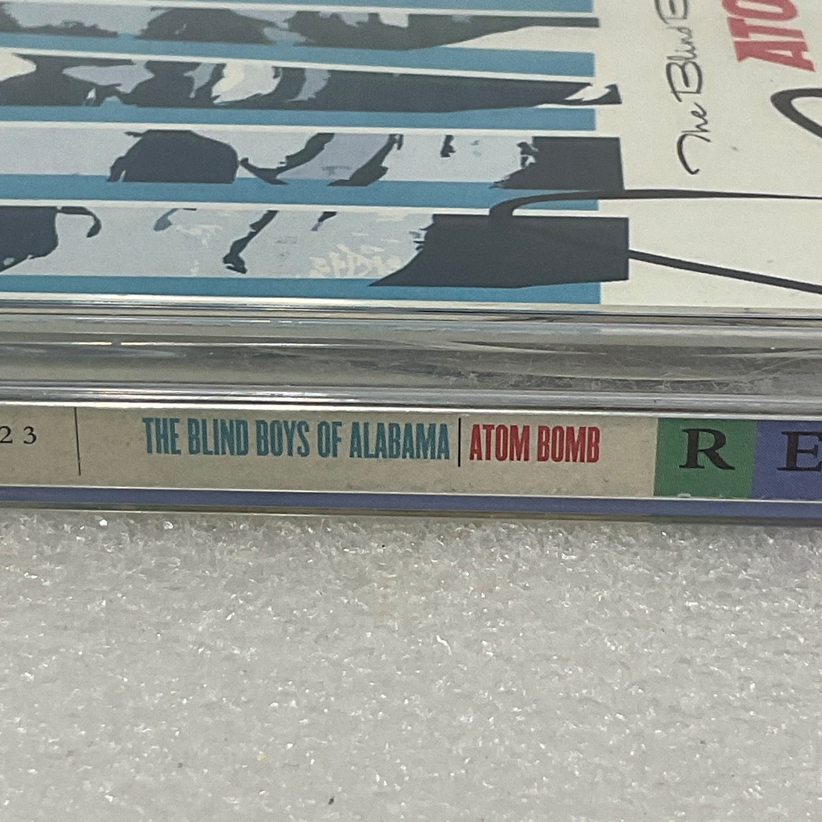The Blind Boys of Alabama Atom Bomb CD Signed Gospel Real World Records - Image 5