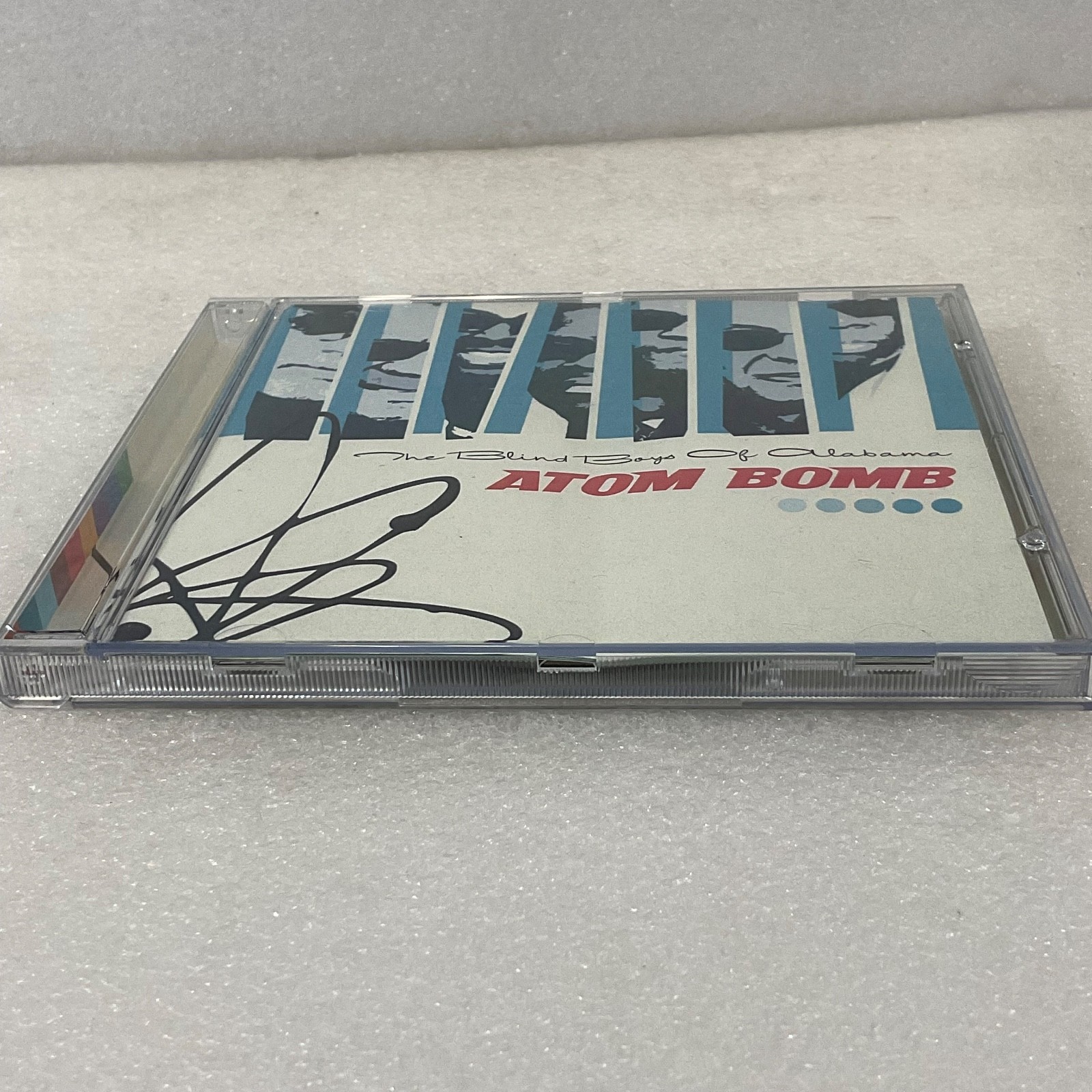 The Blind Boys of Alabama Atom Bomb CD Signed Gospel Real World Records - Image 7