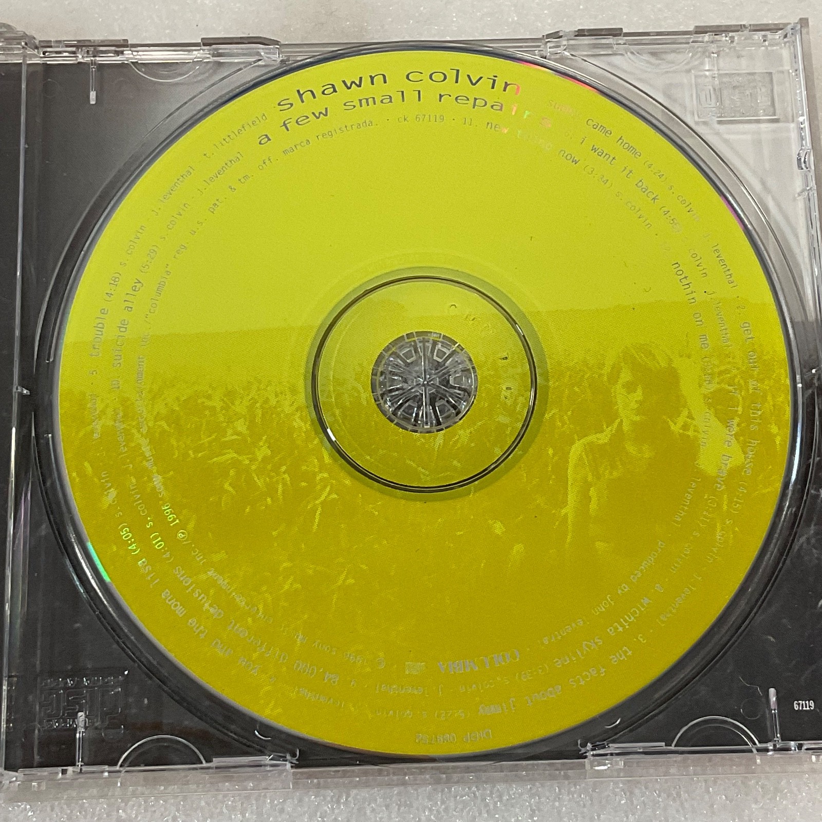 Shawn Colvin A Few Small Repairs CD Columbia Folk Rock Singer-Songwriter - Image 15