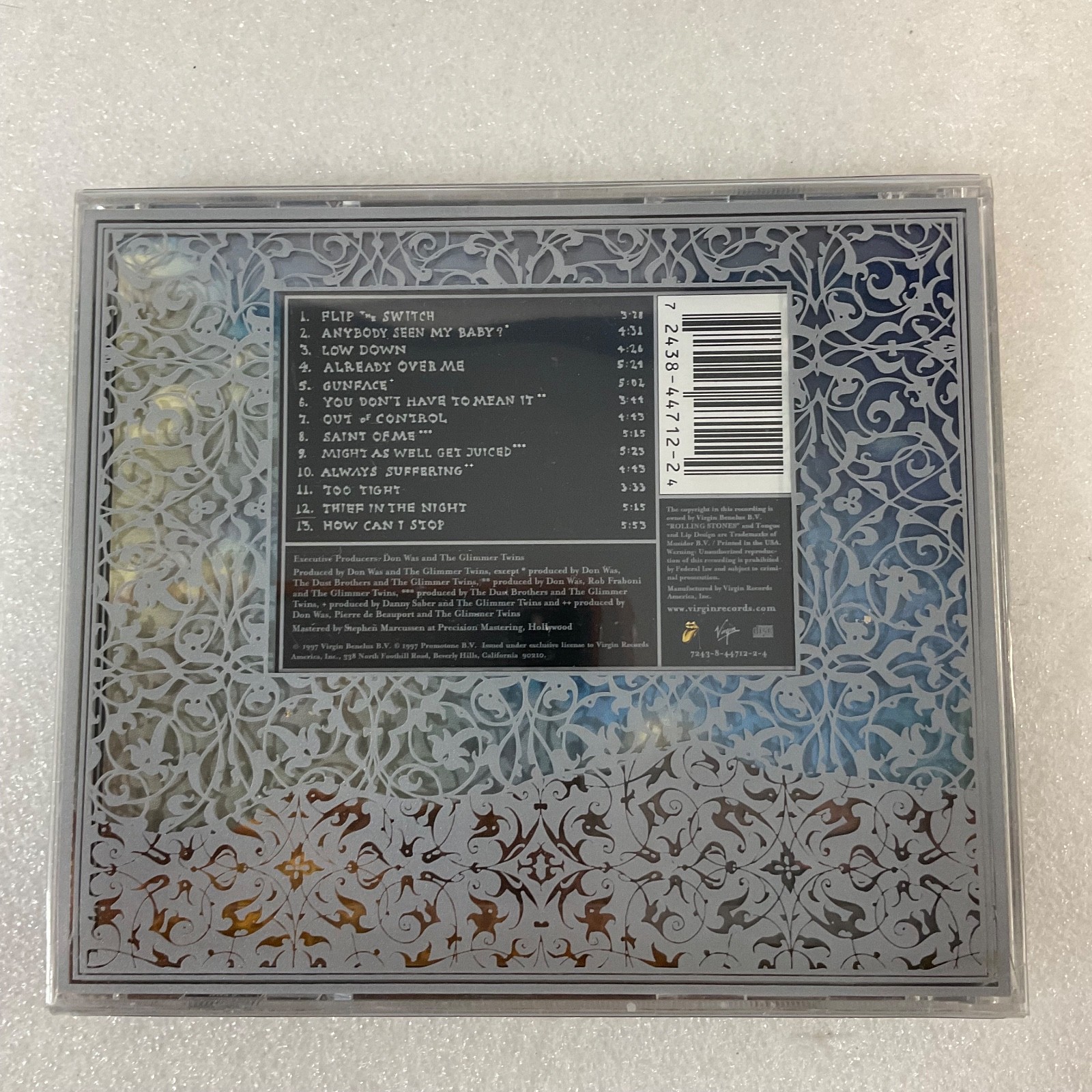 The Rolling Stones Bridges to Babylon CD 1997 Virgin Records - Image 2
