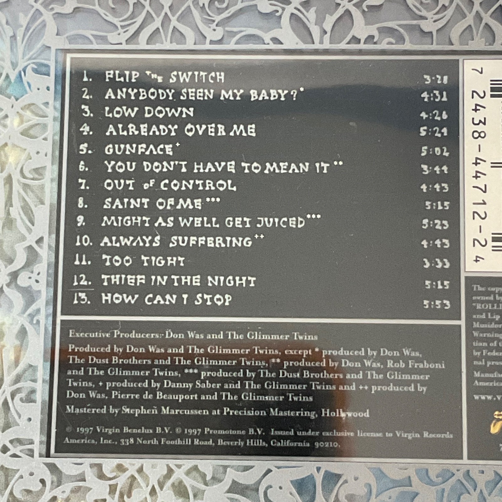 The Rolling Stones Bridges to Babylon CD 1997 Virgin Records - Image 3