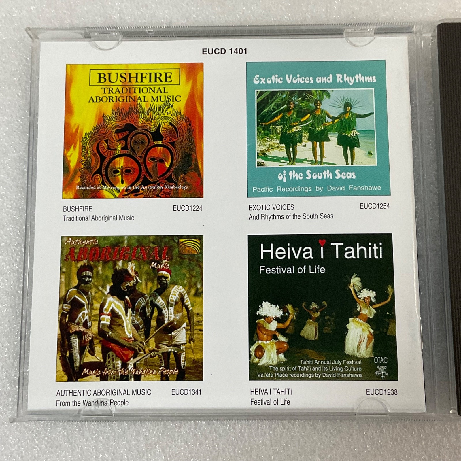 Te Vaka The Canoe Original Contemporary Pacific Music CD 1997 ARC EUCD 1401 - Image 12