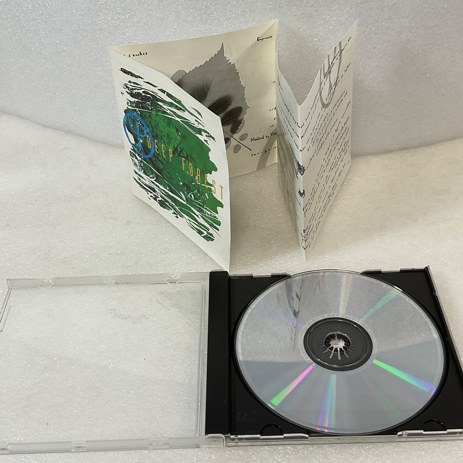 Deep Forest Self-Titled CD 1992 Ambient World Music 550 Music Epic - Image 12
