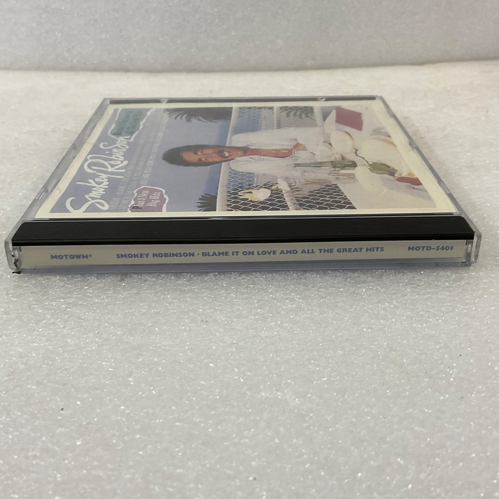 Smokey Robinson Blame It On Love And All The Great Hits CD Motown AAD - Image 3