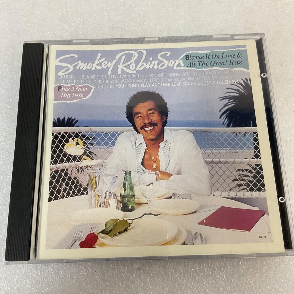 Smokey Robinson Blame It On Love And All The Great Hits CD Motown AAD - Image 1