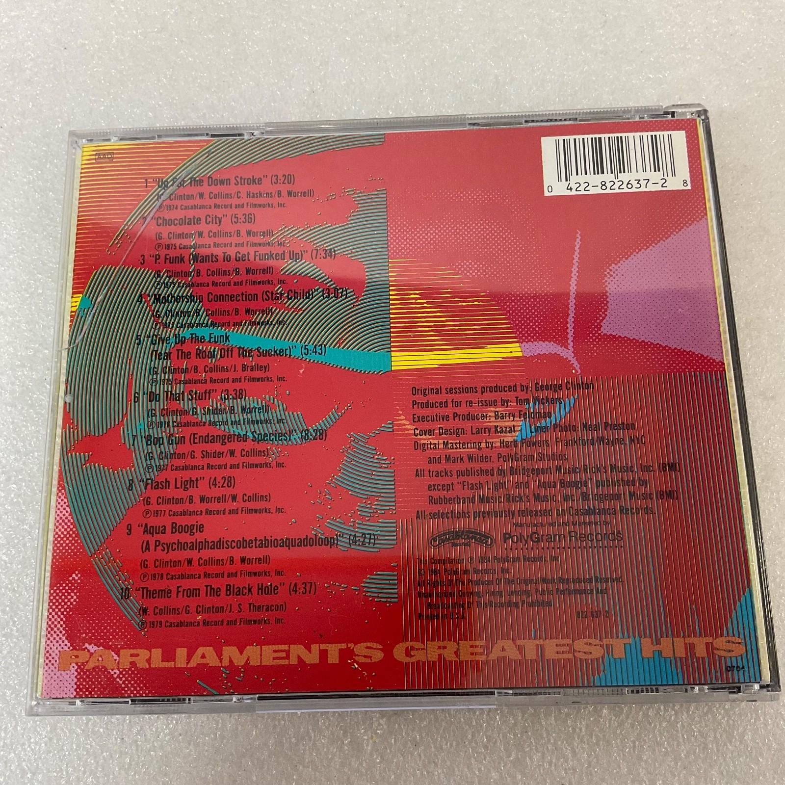 Parliament P-Funk Parliament’s Greatest Hits Uncut Funk CD PolyGram - Image 2