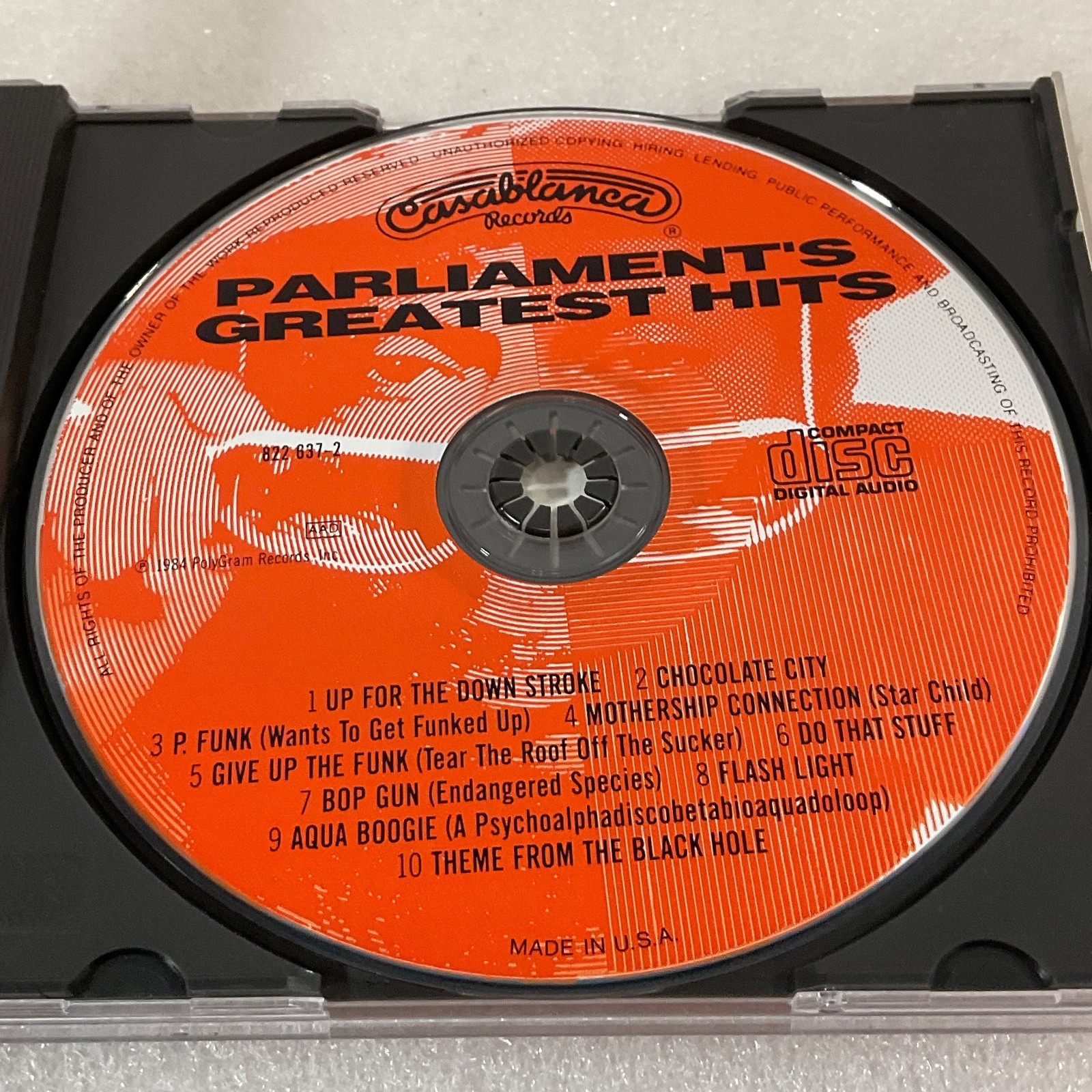 Parliament P-Funk Parliament’s Greatest Hits Uncut Funk CD PolyGram - Image 14