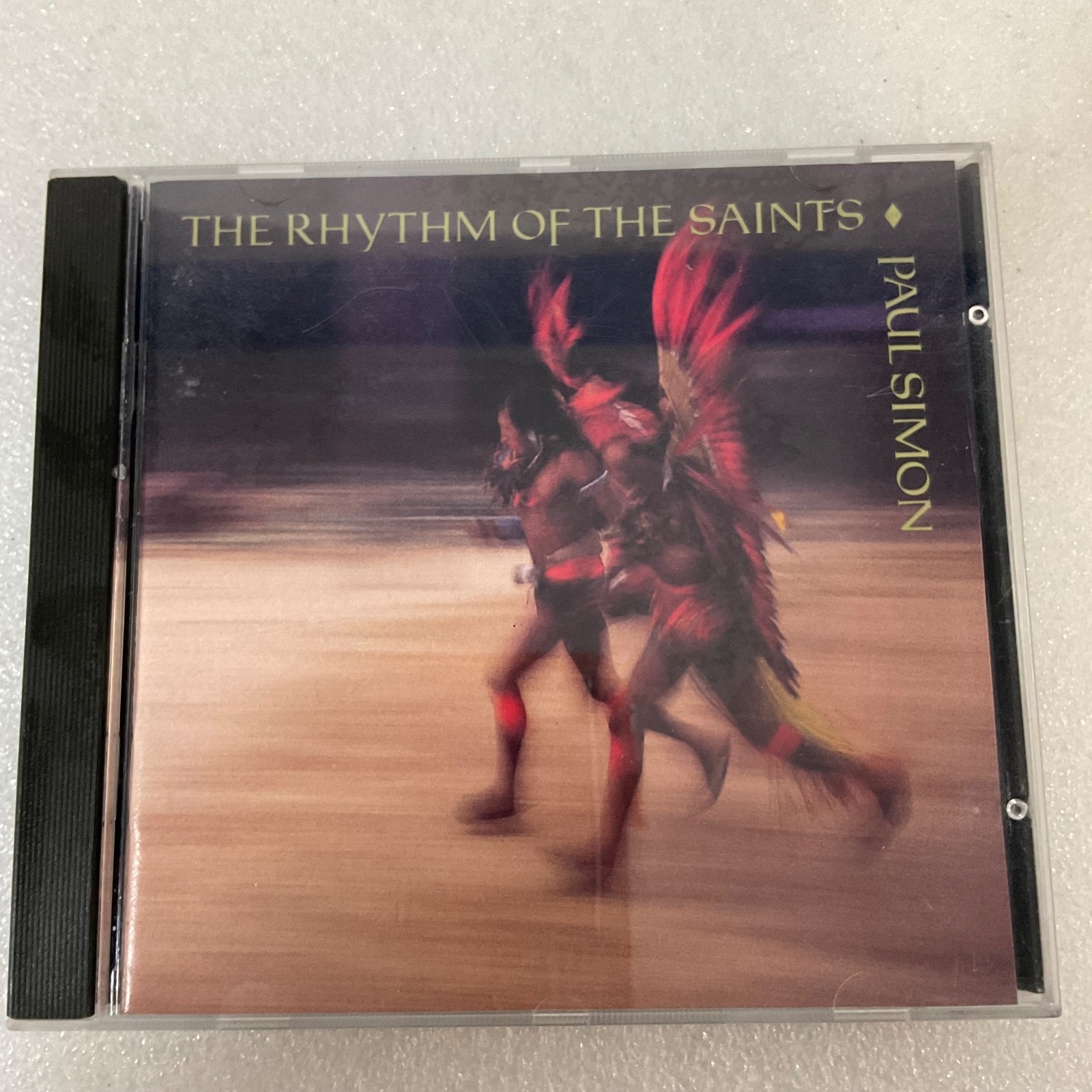 Paul Simon The Rhythm of the Saints CD Warner Bros 1990 World Pop Rock - Image 1