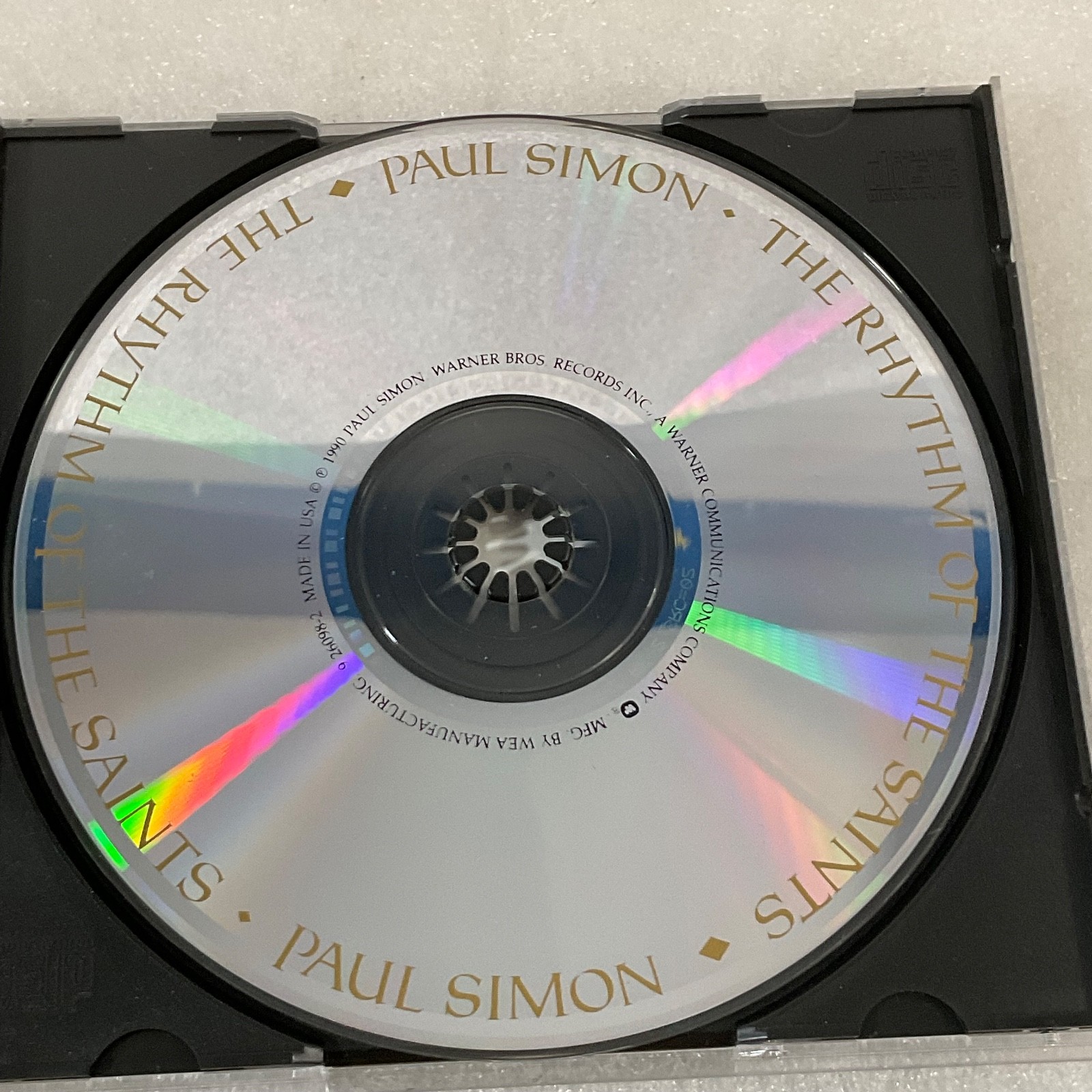 Paul Simon The Rhythm of the Saints CD Warner Bros 1990 World Pop Rock - Image 14