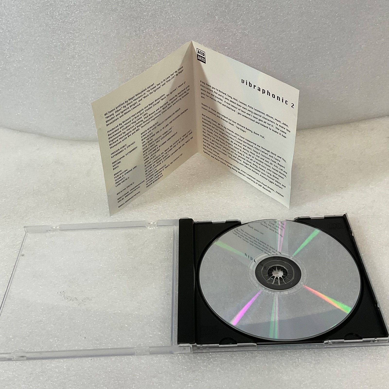 Vibraphonic 2 Acid Jazz CD 1995 Hollywood Records Compilation - Image 16