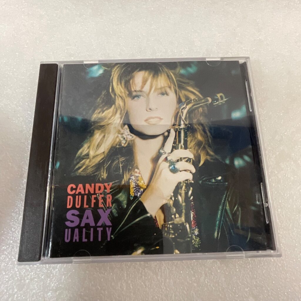 Candy Dulfer Saxuality CD Arista Jazz Funk Pop 1990s Digital Stereo - Image 1
