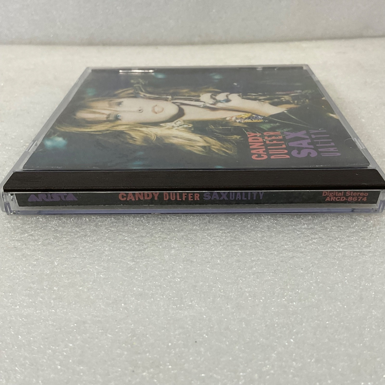 Candy Dulfer Saxuality CD Arista Jazz Funk Pop 1990s Digital Stereo - Image 3