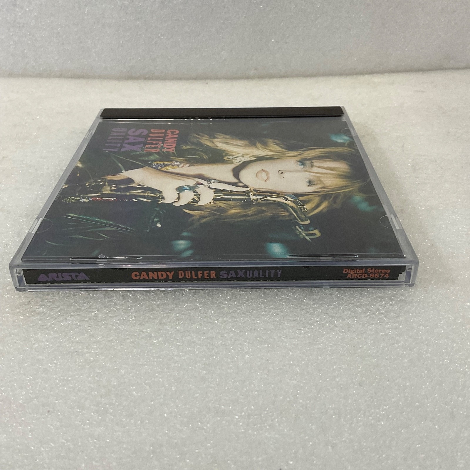 Candy Dulfer Saxuality CD Arista Jazz Funk Pop 1990s Digital Stereo - Image 8