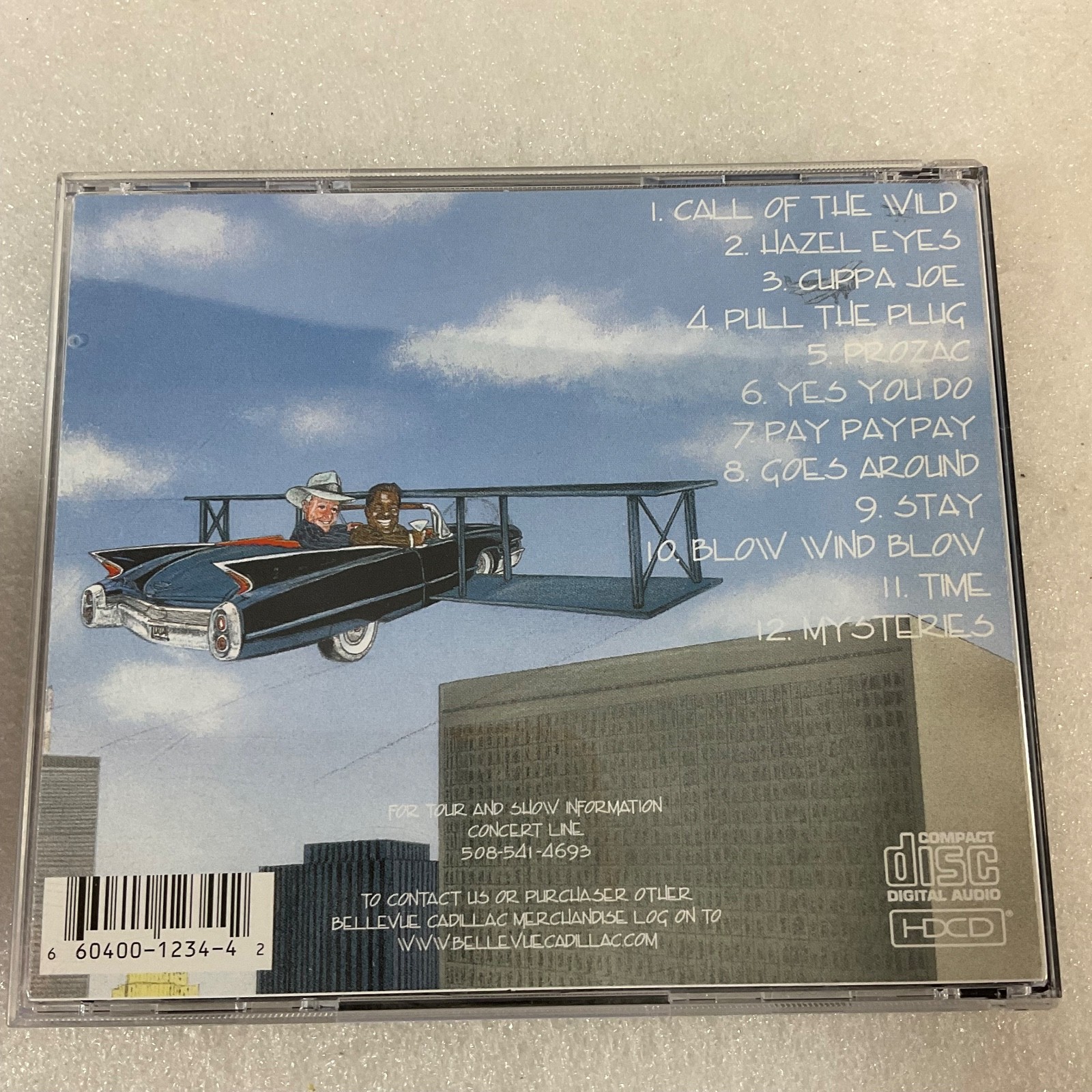 Bellevue Cadillac Prozac Nation CD Hollywood Records Alternative Rock - Image 2