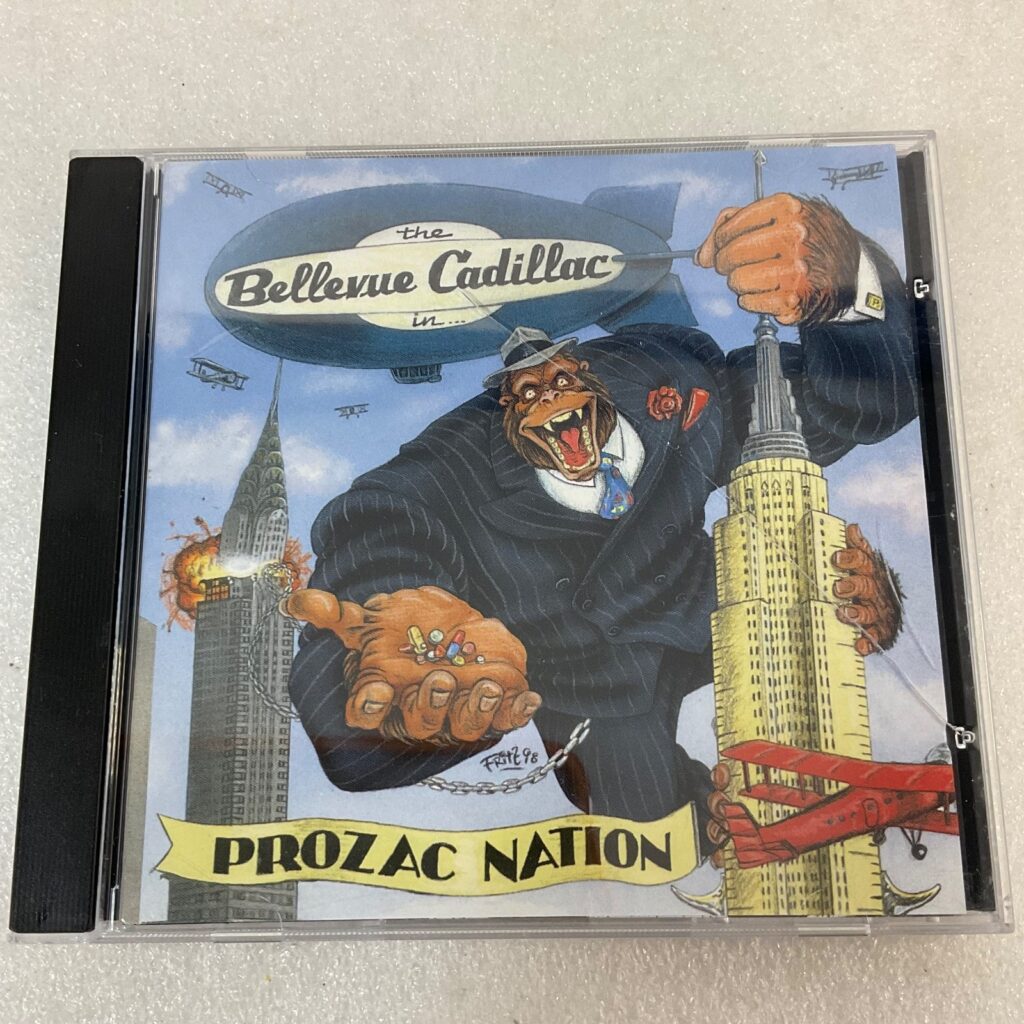 Bellevue Cadillac Prozac Nation CD Hollywood Records Alternative Rock - Image 1