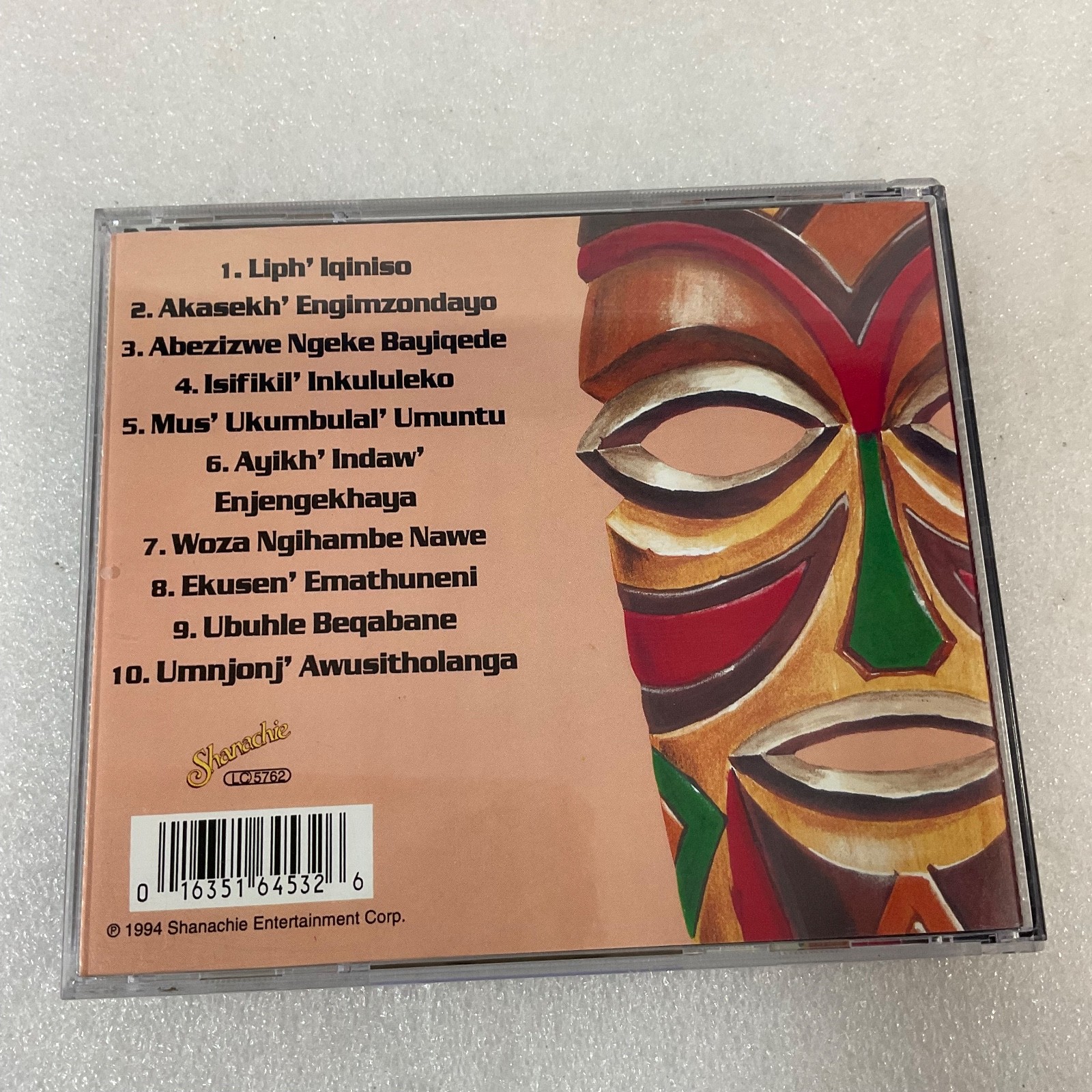 Ladysmith Black Mambazo Liph’ Iqiniso CD 1994 Shanachie World Music - Image 2