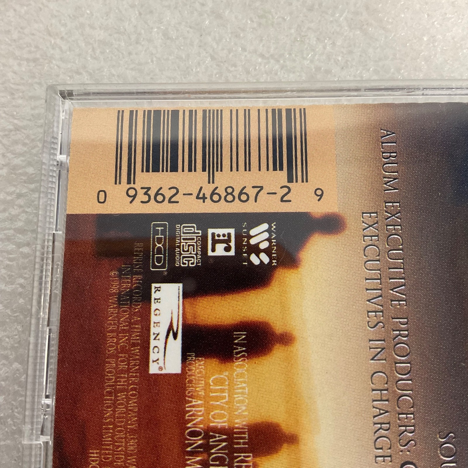 City of Angels Soundtrack CD 1998 Warner Sunset Reprise Movie Music - Image 15