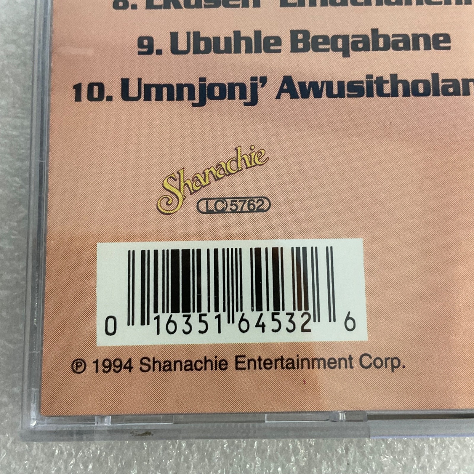 Ladysmith Black Mambazo Liph’ Iqiniso CD 1994 Shanachie World Music - Image 10