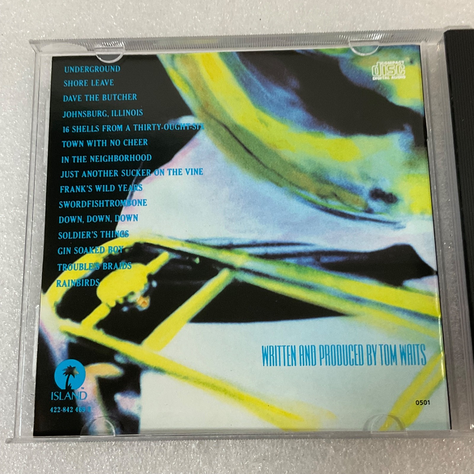 Tom Waits Swordfishtrombones CD Island Records Experimental Rock - Image 13