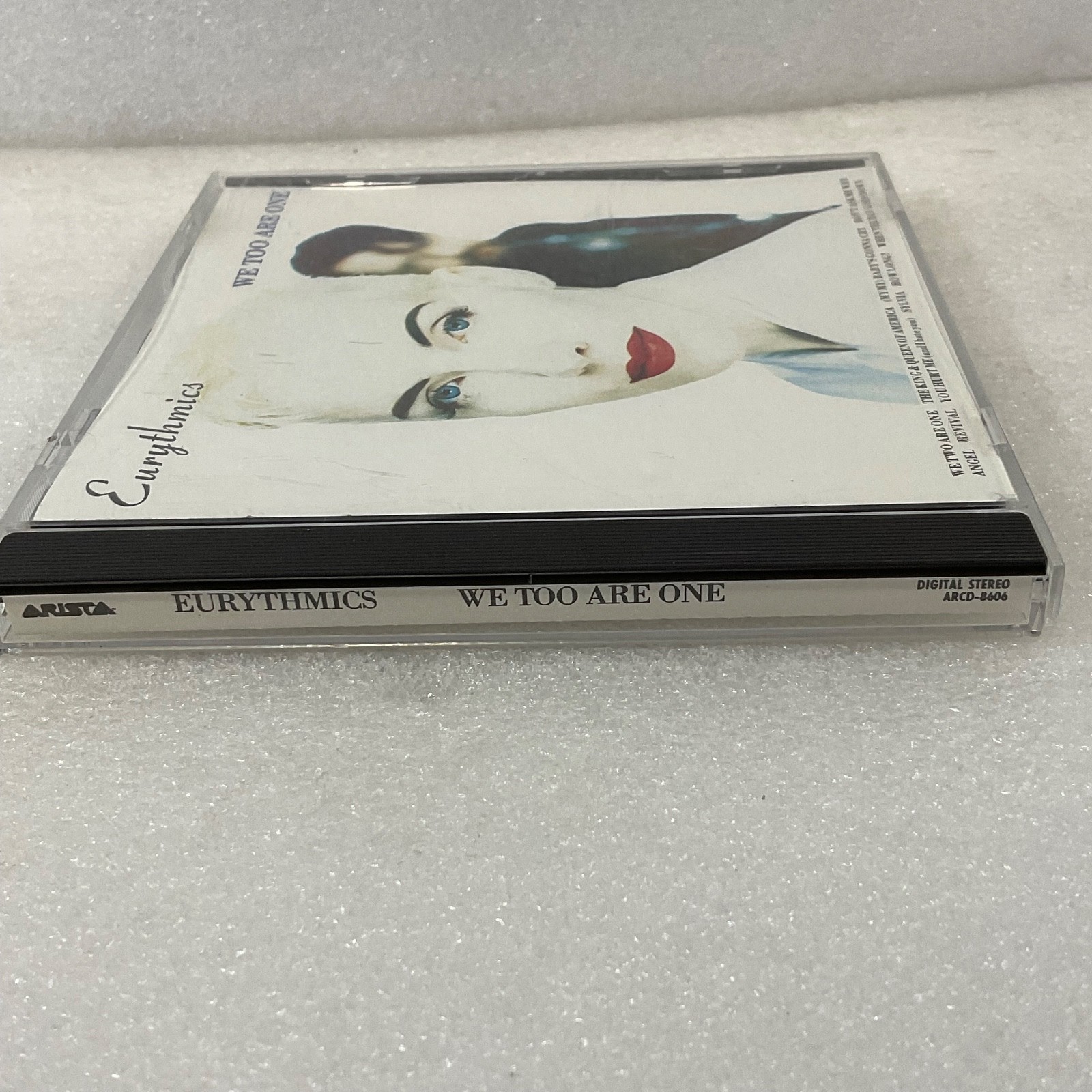 Eurythmics We Too Are One CD 1989 Arista Digital Stereo ARCD-8606 - Image 3