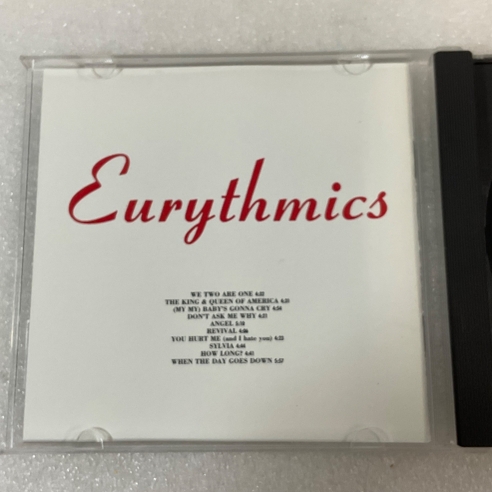 Eurythmics We Too Are One CD 1989 Arista Digital Stereo ARCD-8606 - Image 12