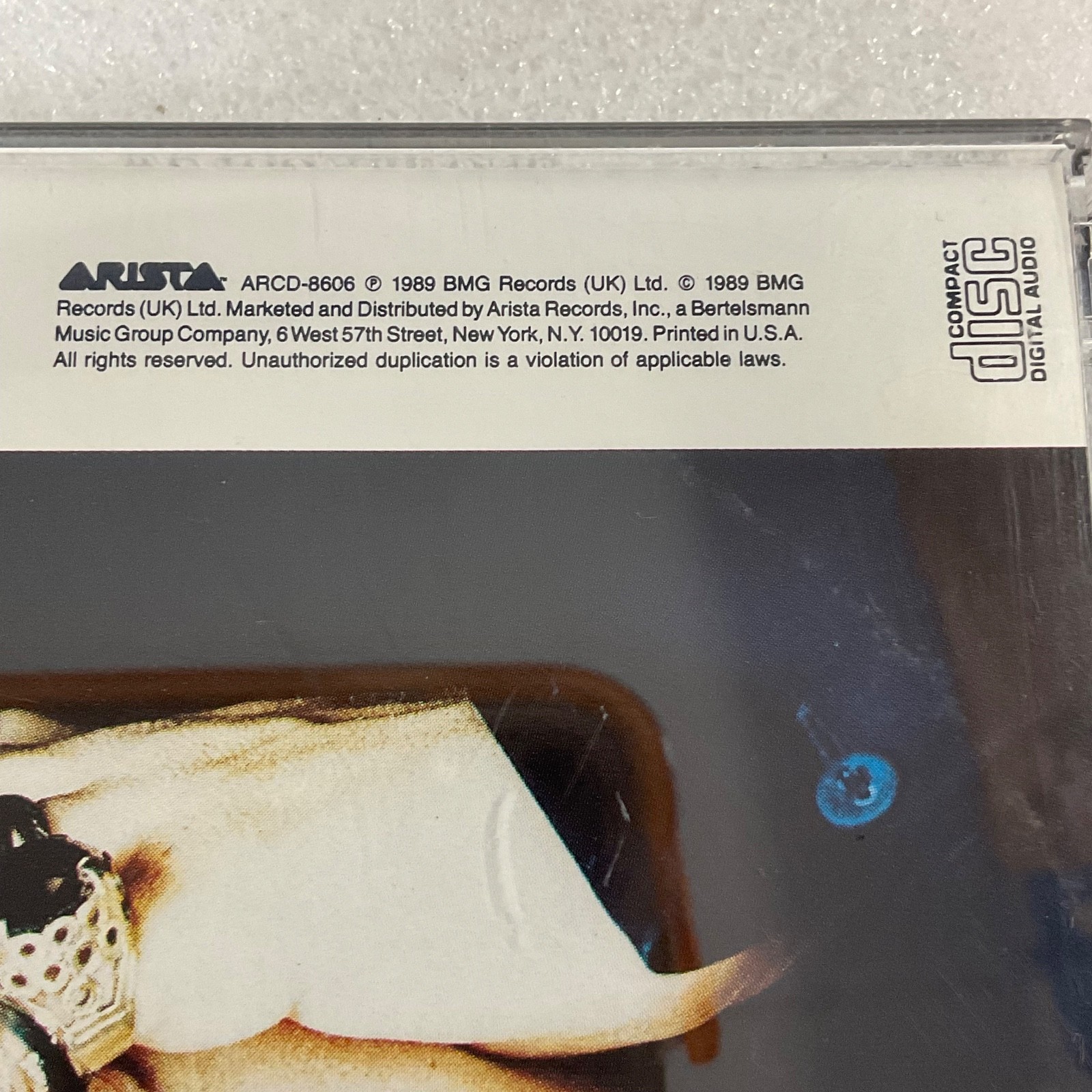 Eurythmics We Too Are One CD 1989 Arista Digital Stereo ARCD-8606 - Image 11