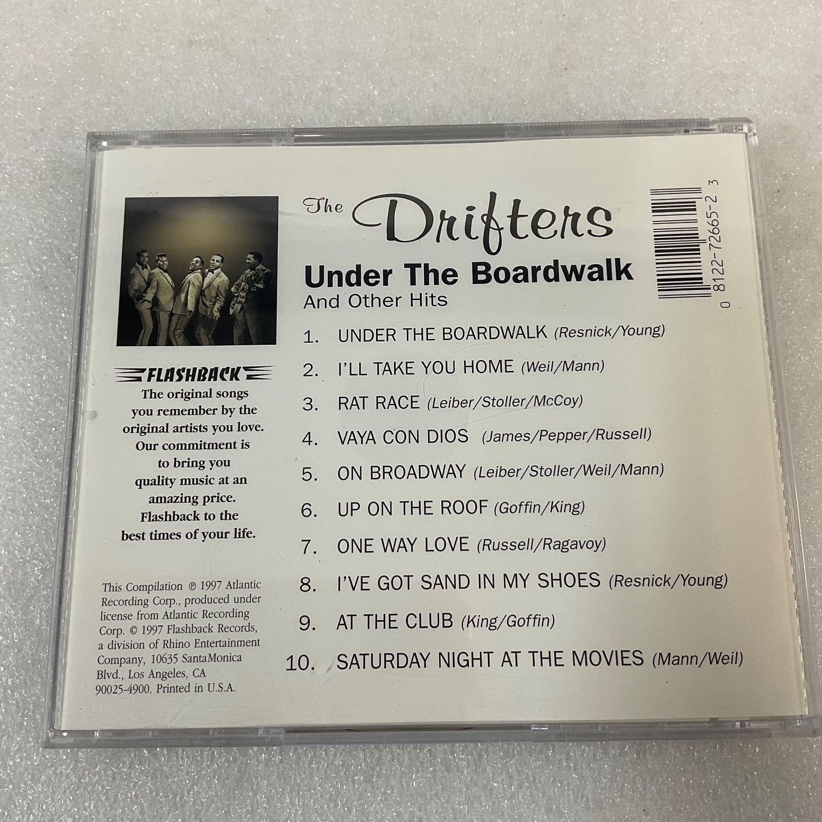 The Drifters Under the Boardwalk And Other Hits CD Flashback Records - Image 2