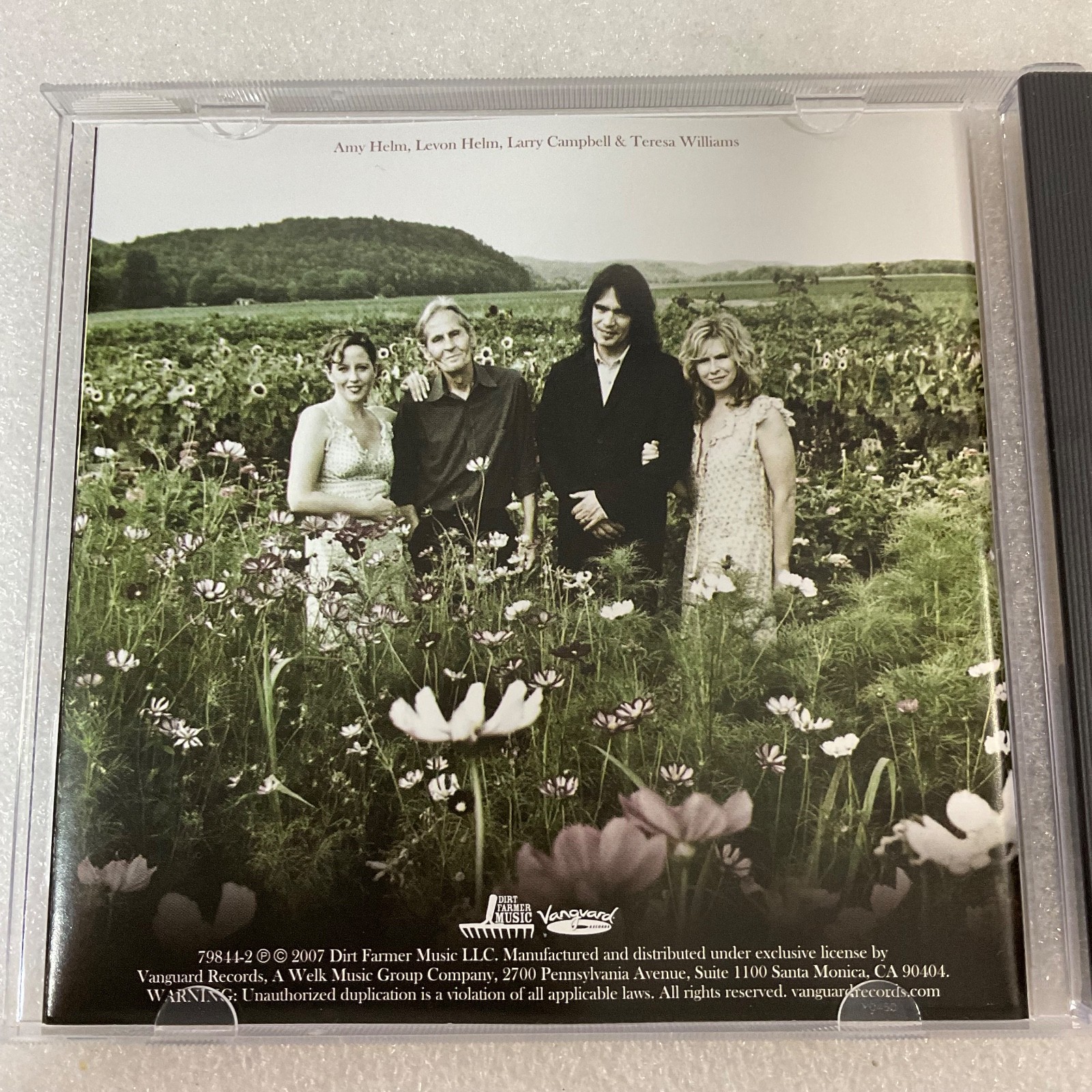 Levon Helm Dirt Farmer CD 2007 Vanguard Records Folk Rock Americana - Image 12