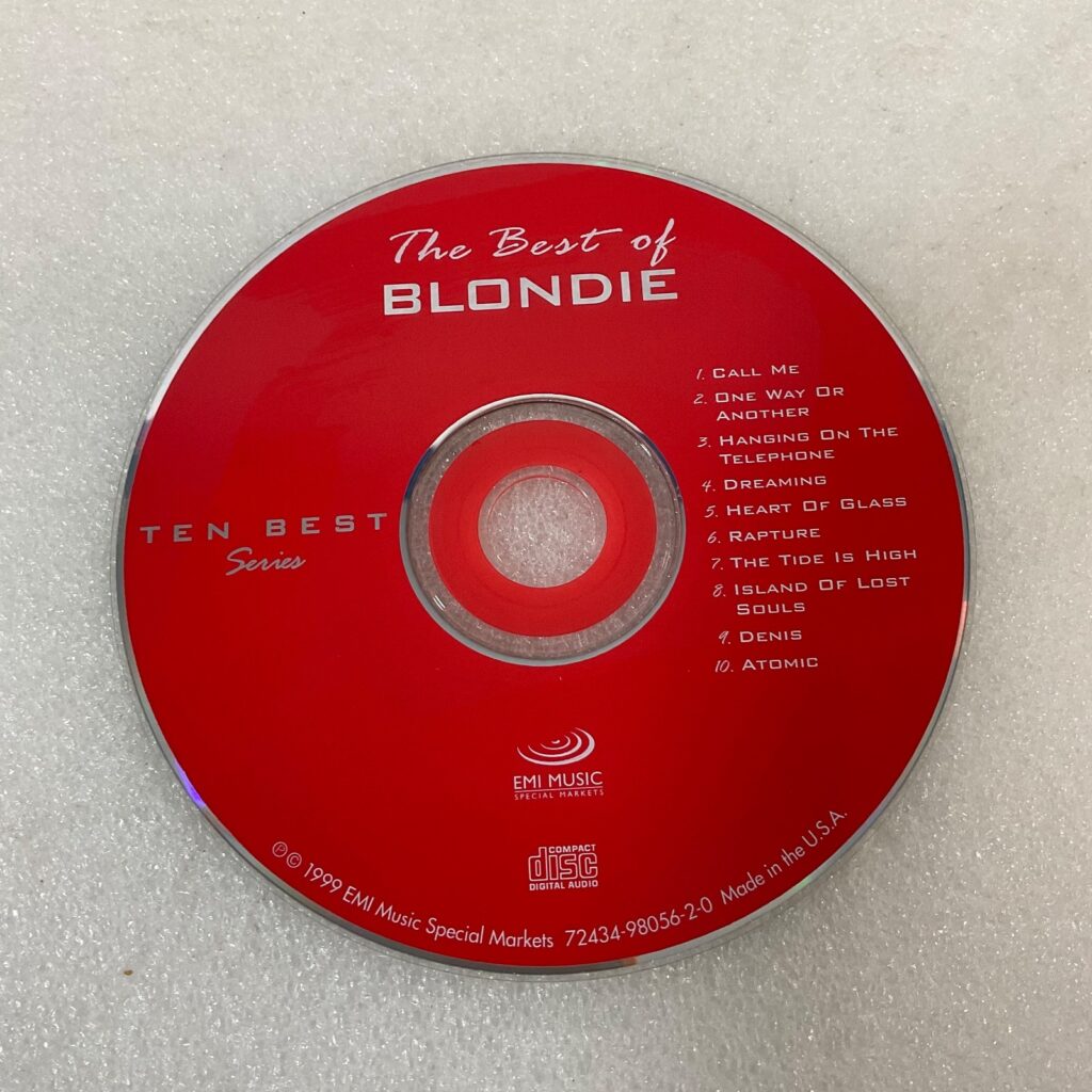 Blondie The Best Of Ten Best Series CD 1999 EMI Music Special Markets Hits - Image 1