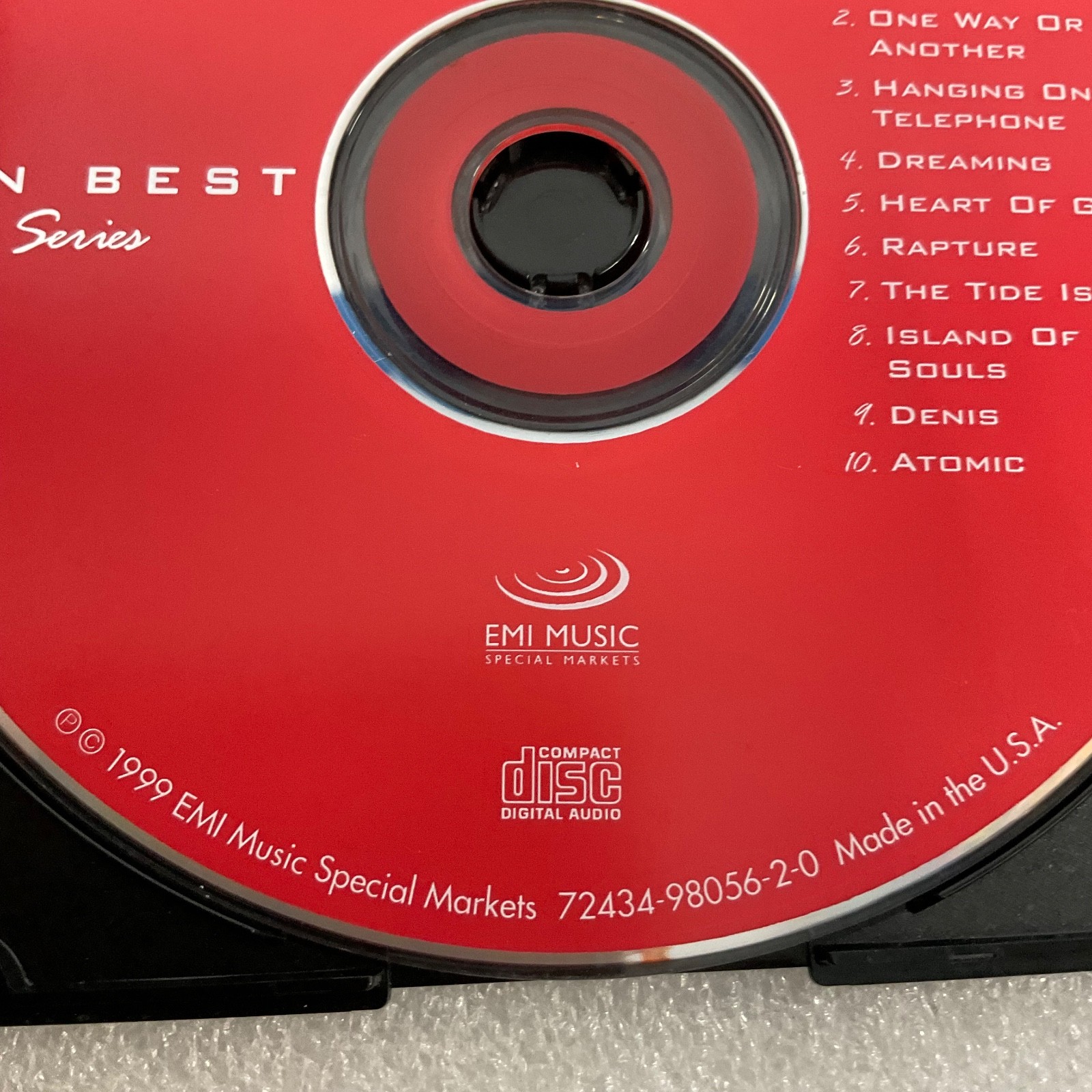 Blondie The Best Of Ten Best Series CD 1999 EMI Music Special Markets Hits - Image 6