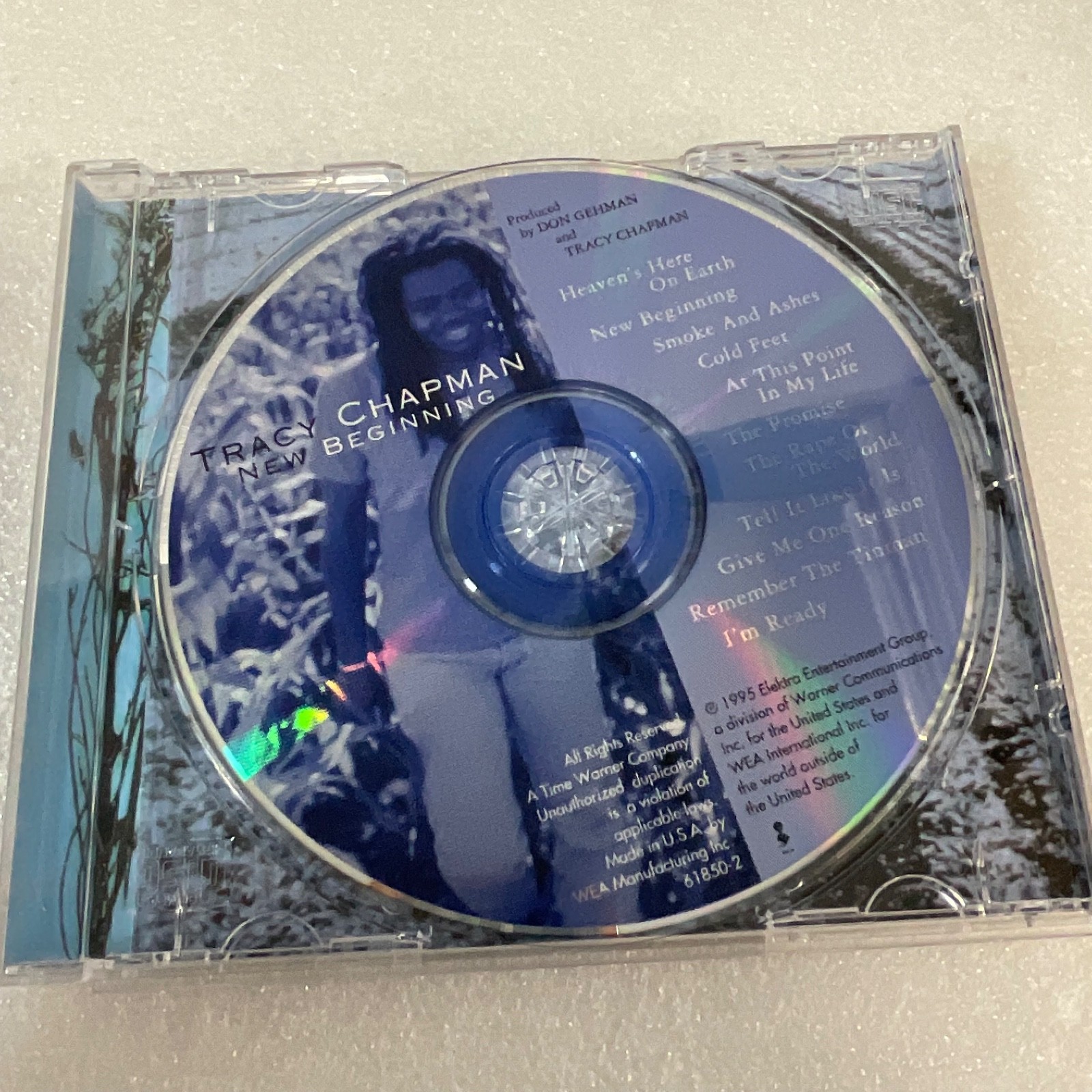 Tracy Chapman New Beginning CD Album Elektra 61850-2 - Image 13