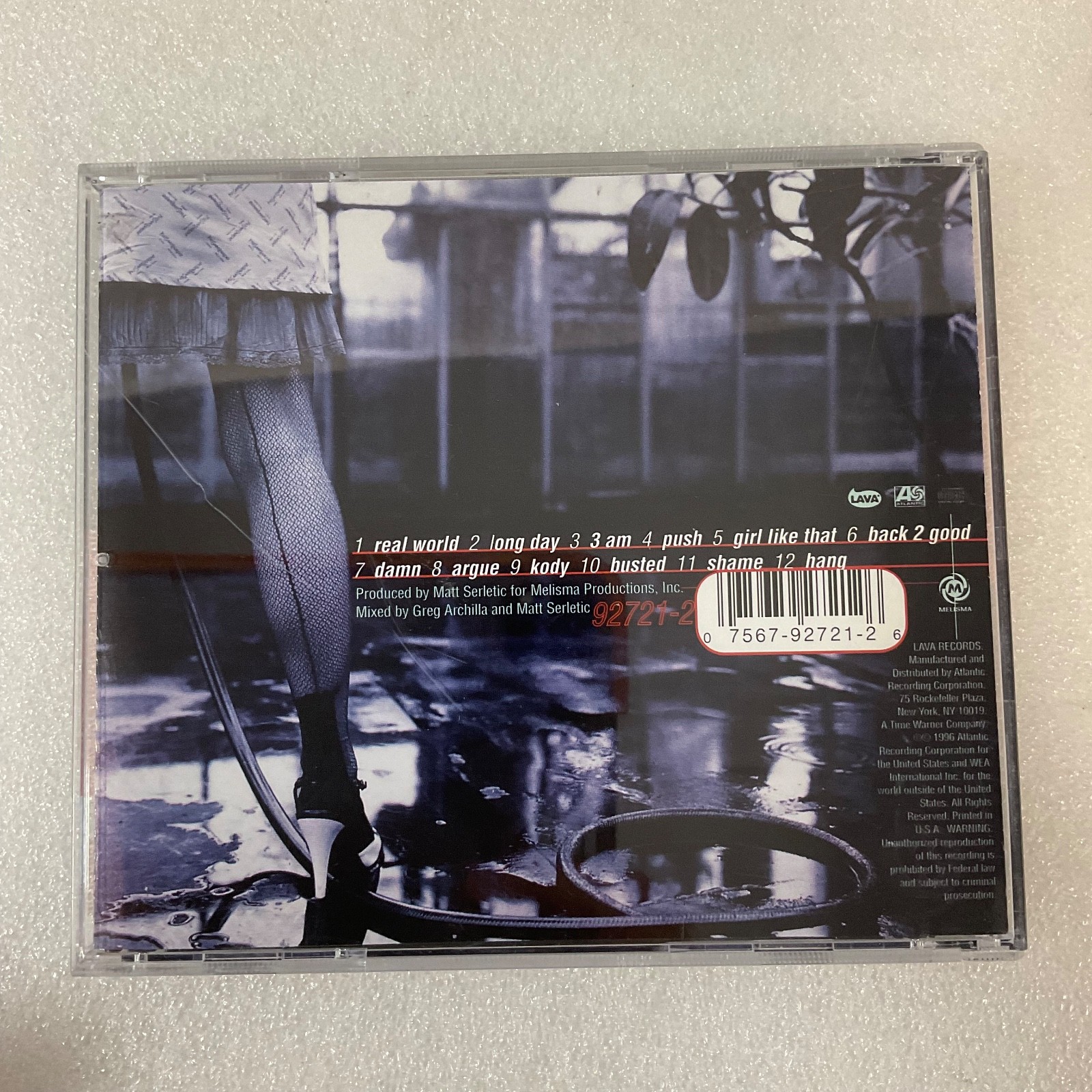 Matchbox 20 Yourself or Someone Like You CD Album Lava Records 92721-2 - Image 2